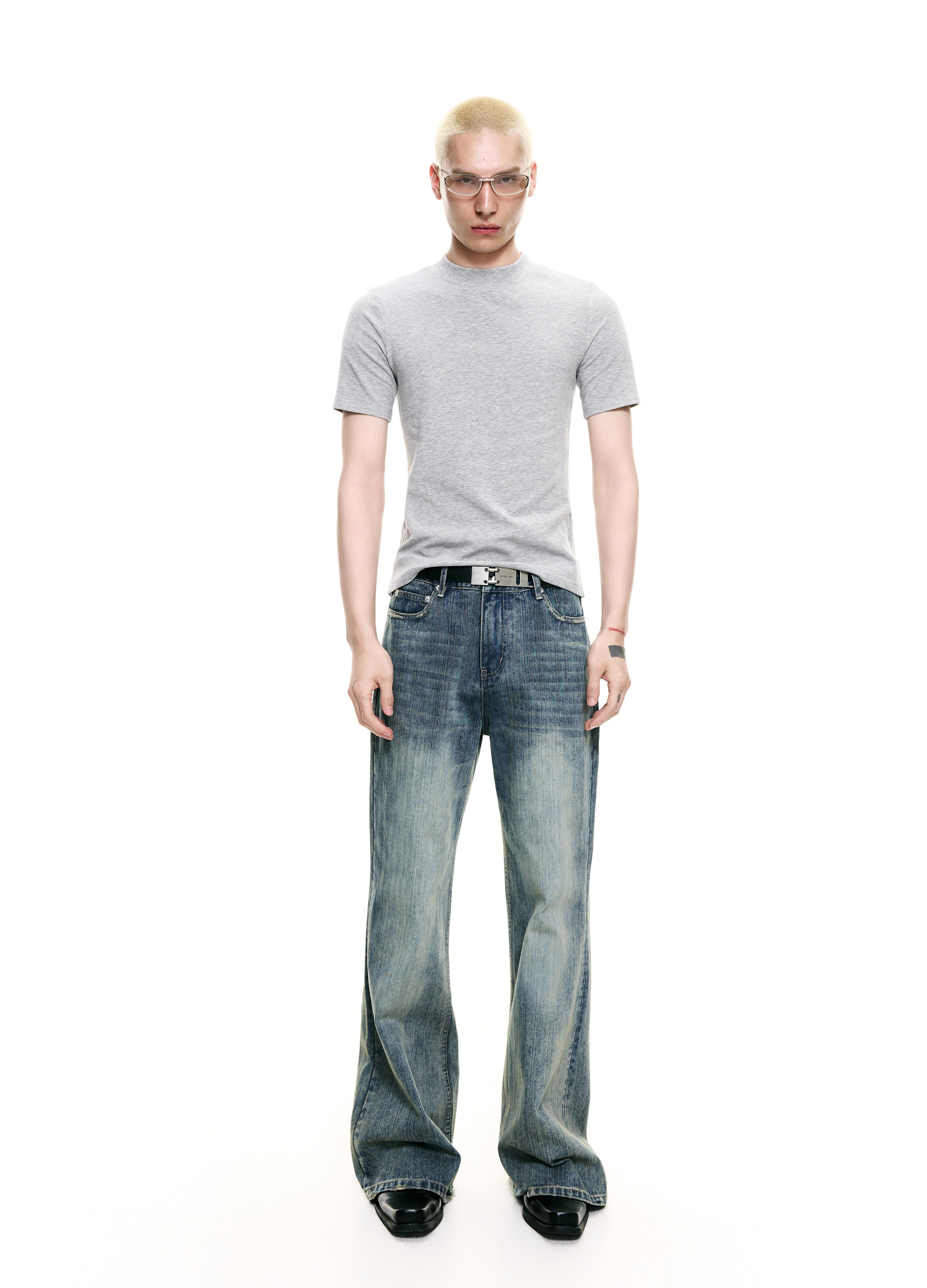 26SS FITTED STRETCH BASE TEE