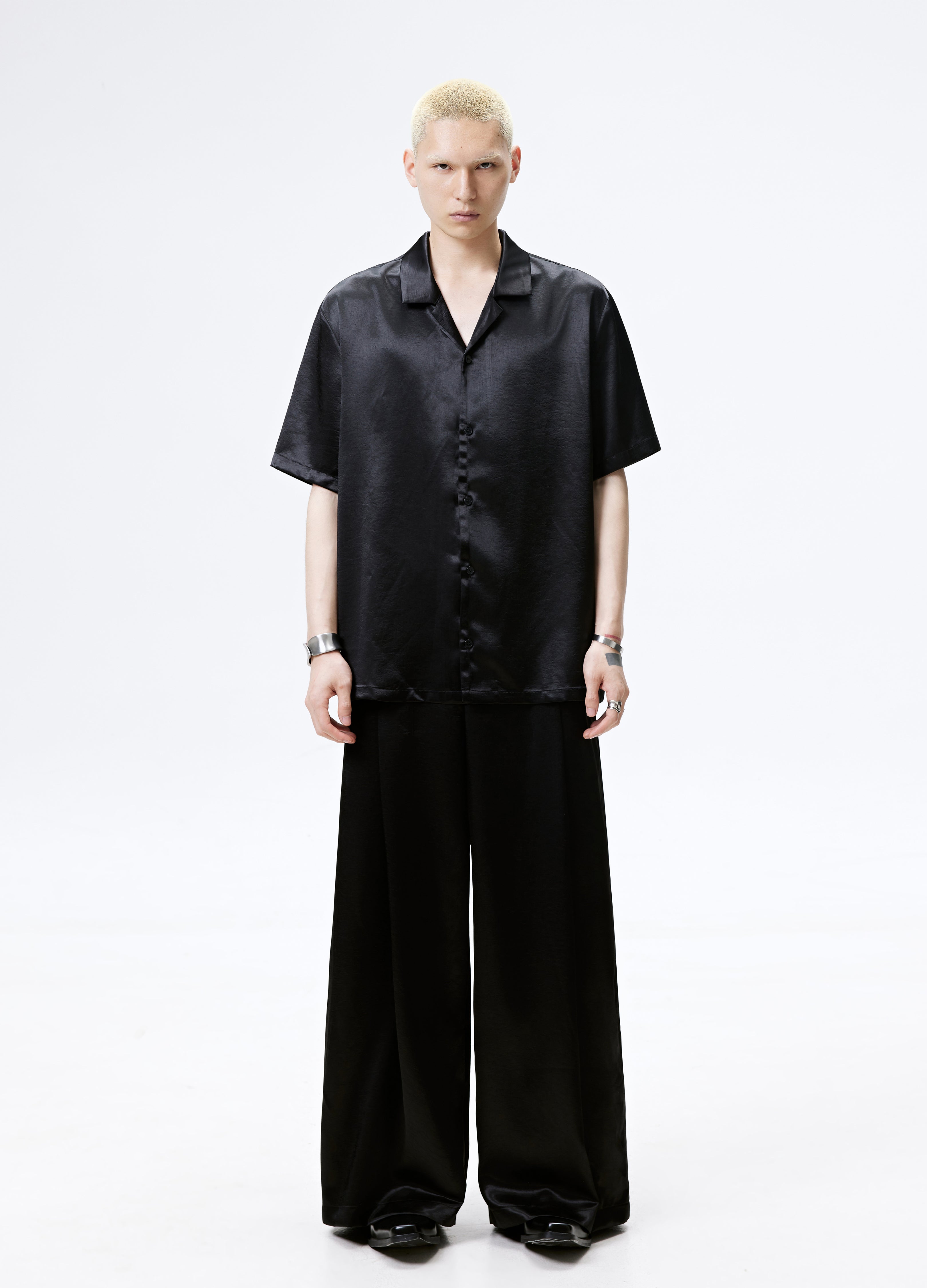 25SS SATIN CUBA LOUNGE SHIRT