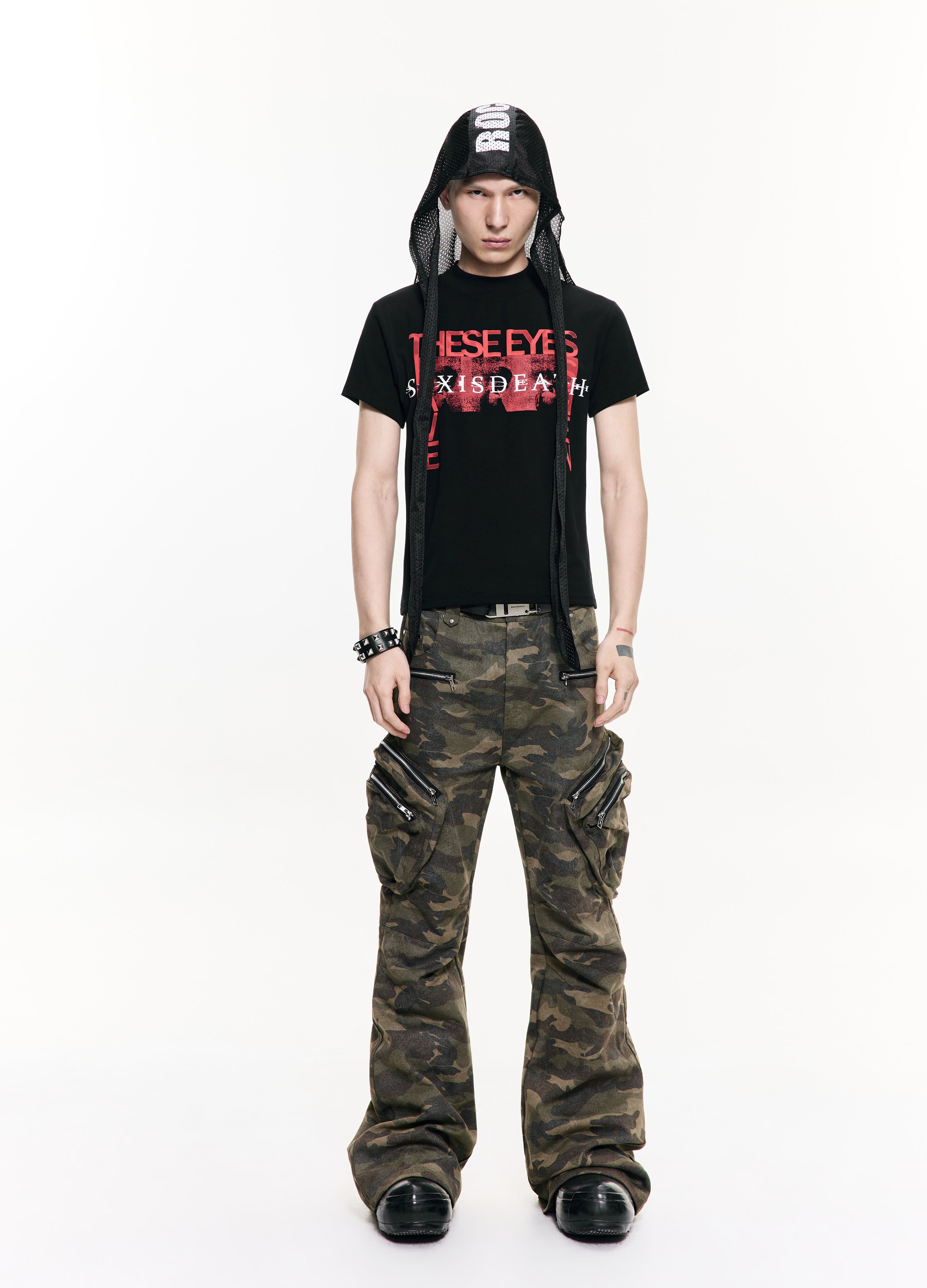 26SS LONELY EYE LOGO TEE