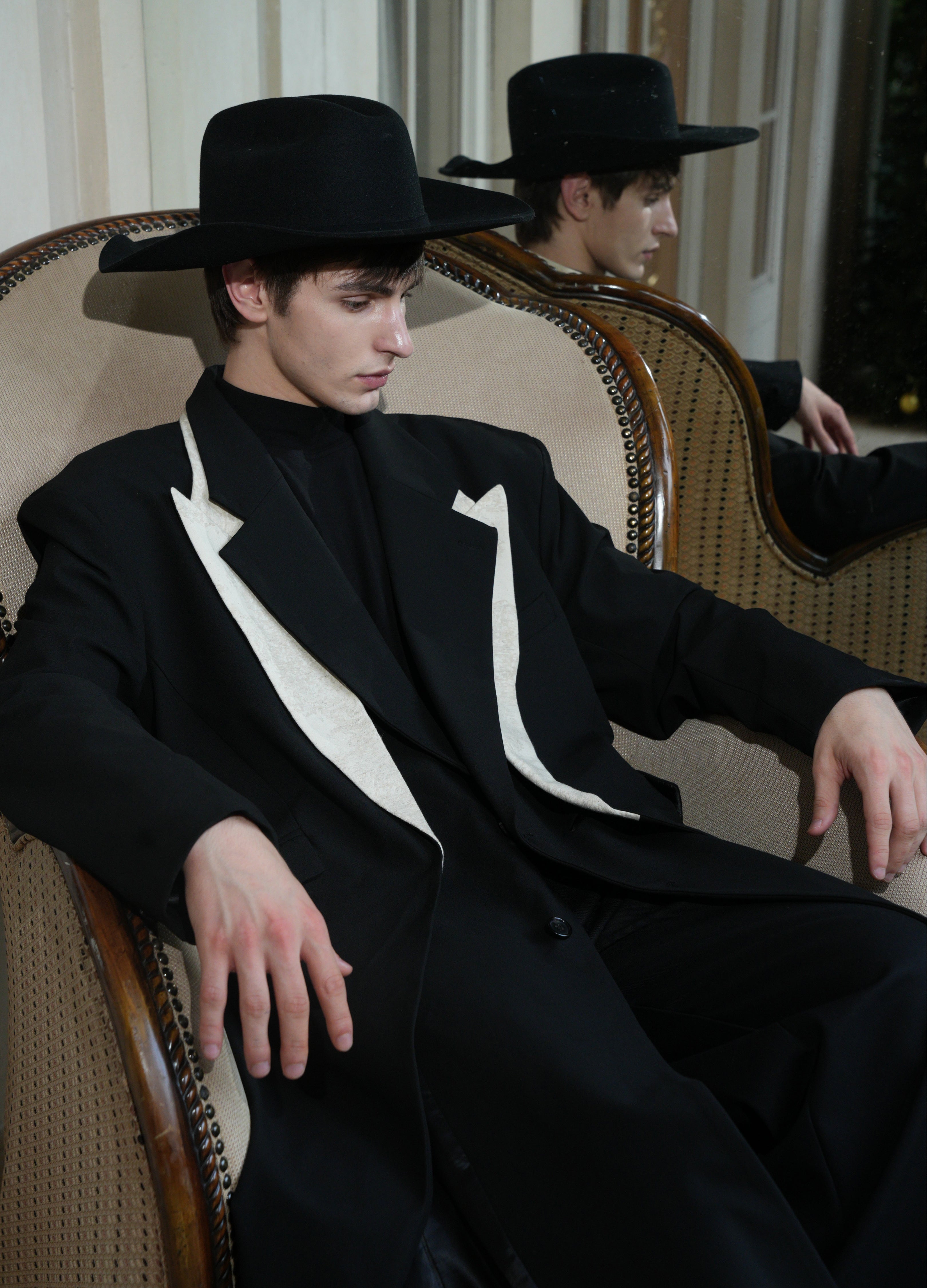 NIGHT CROWN DOUBLE-LAYER COAT