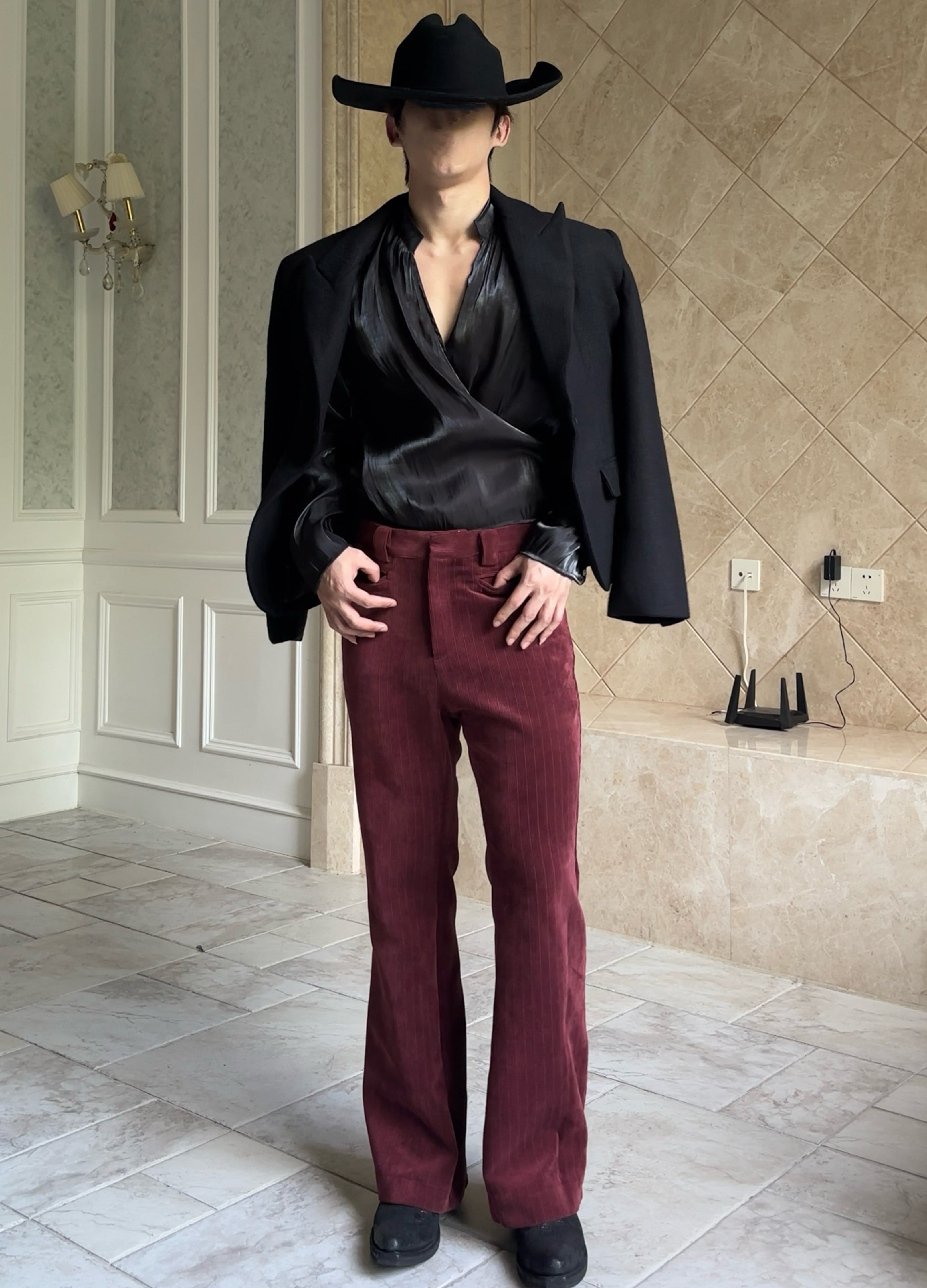 DUSK AURA TIE-FLOW SHIRT