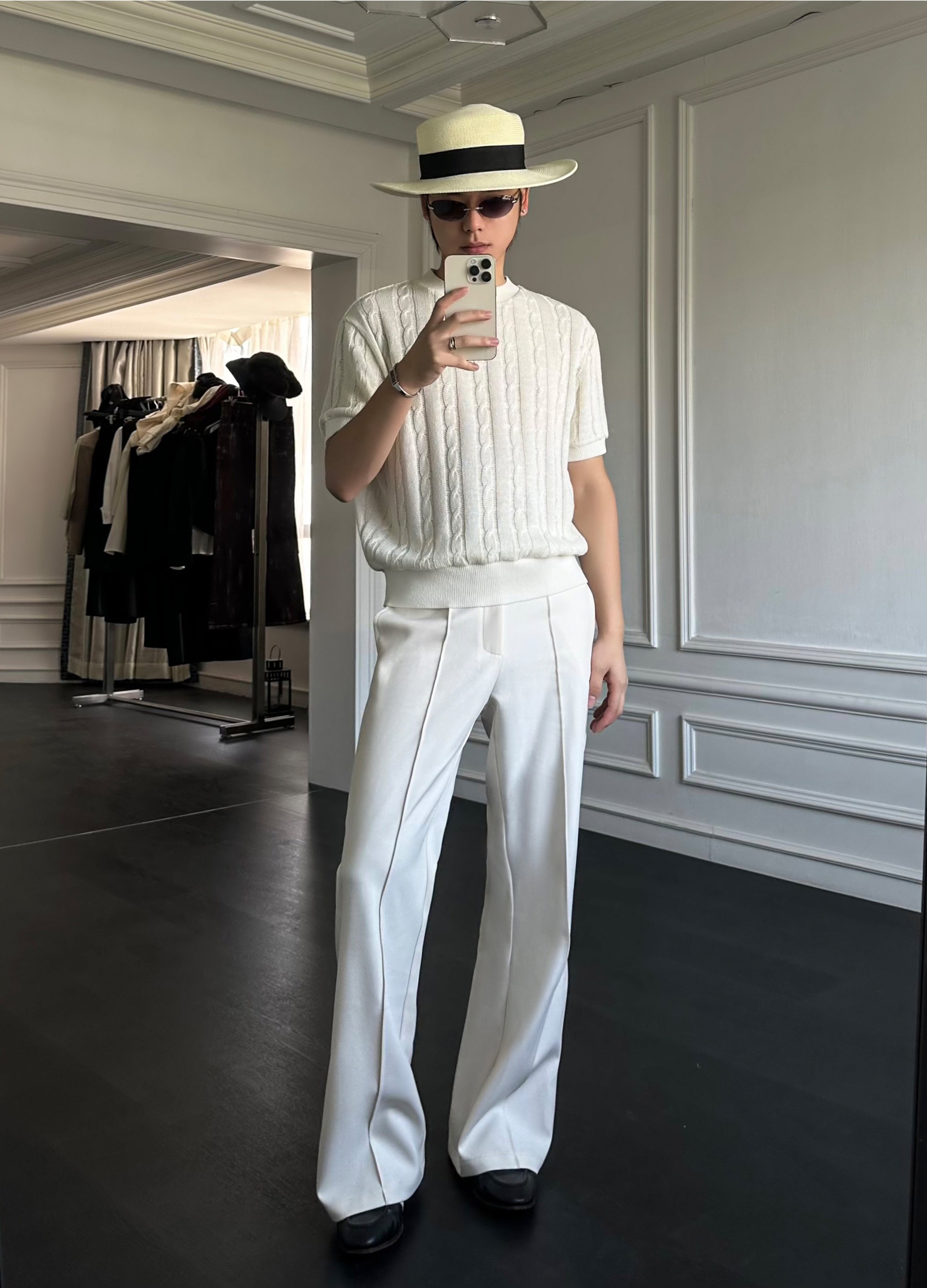 25SS HERITAGE ROSE EMBROIDERY TEE