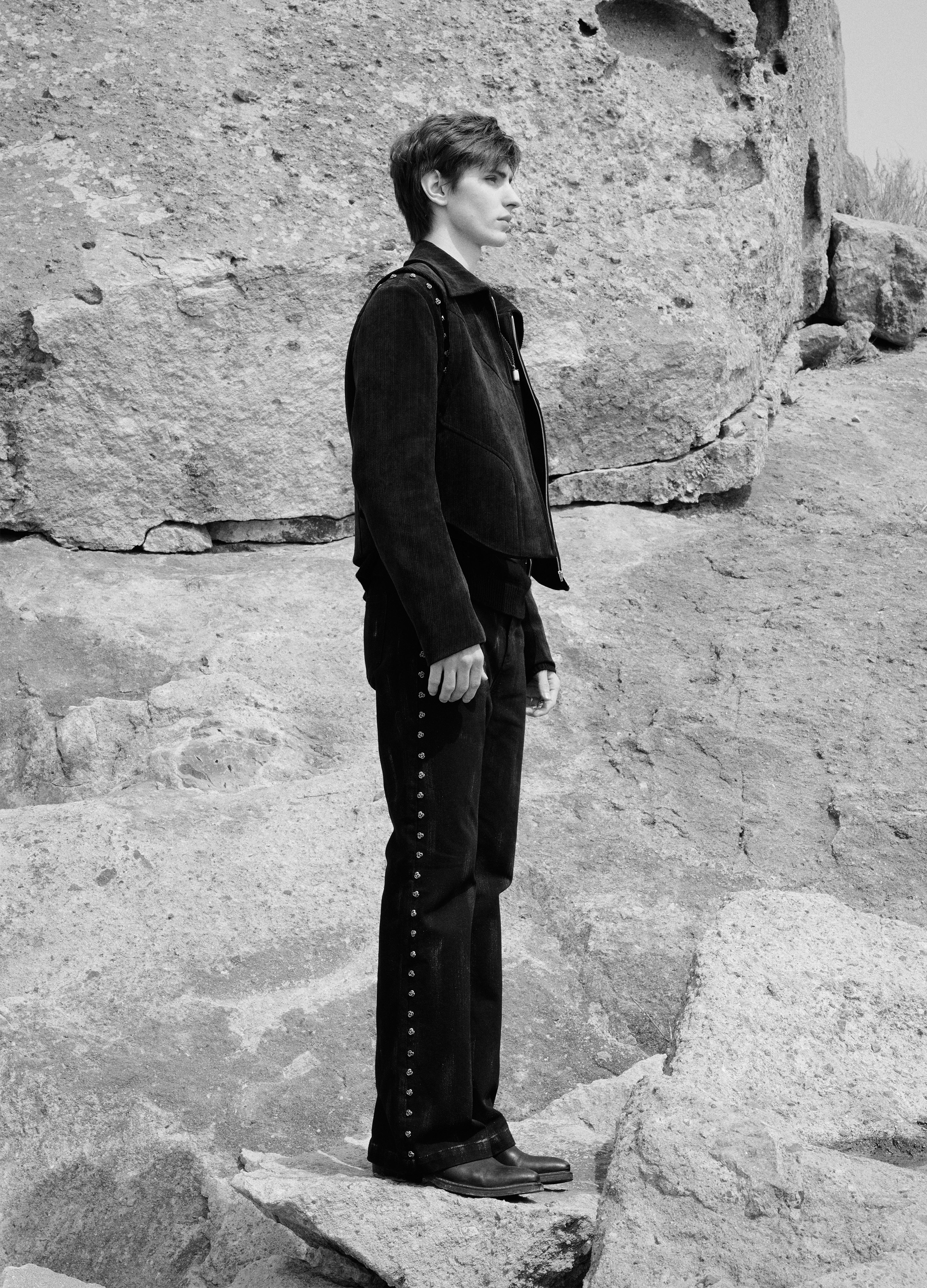 25SS BAROQUE ROSETTE DENIM