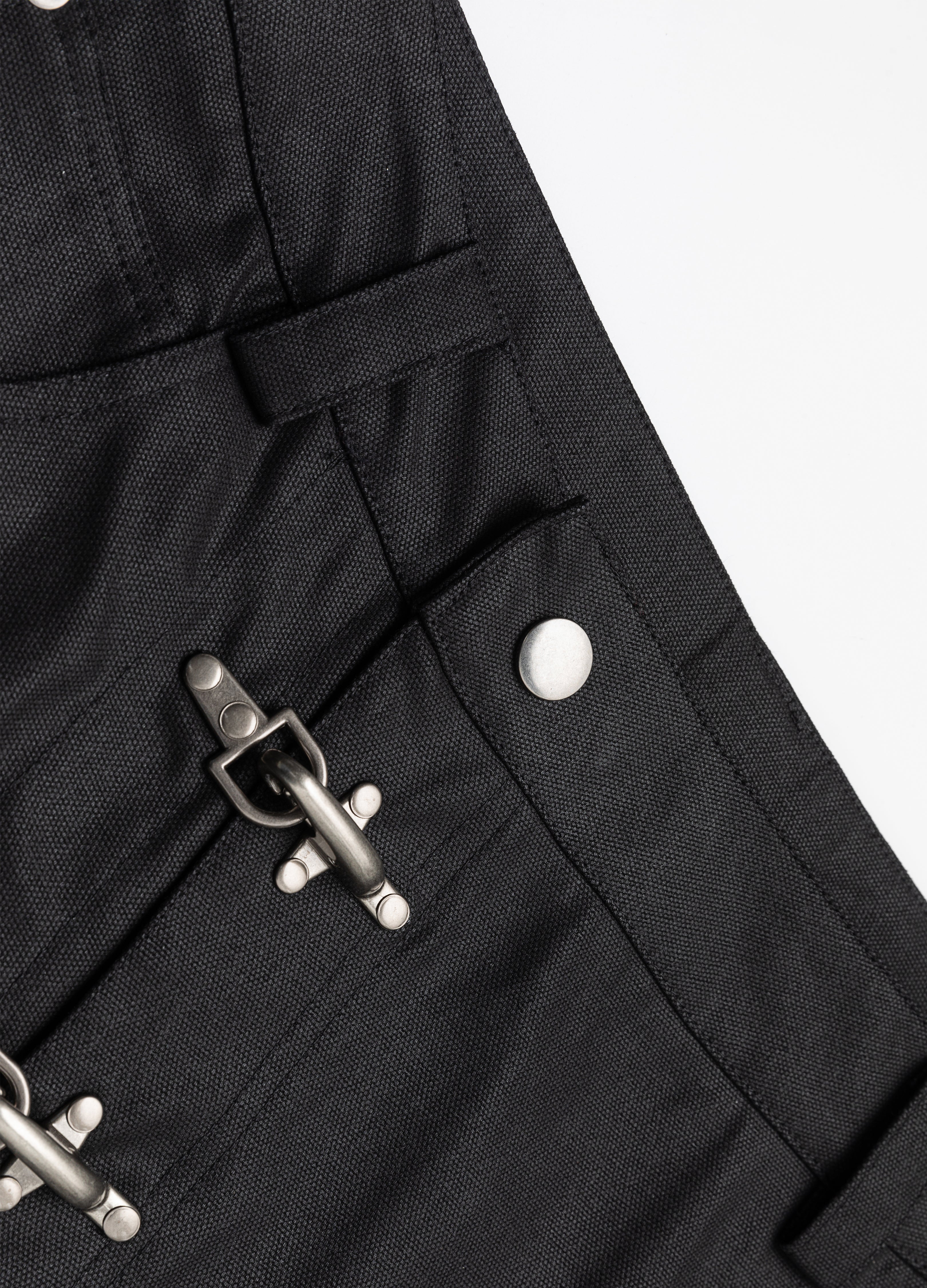 26SS AVIATOR BUCKLE WAXED DENIM