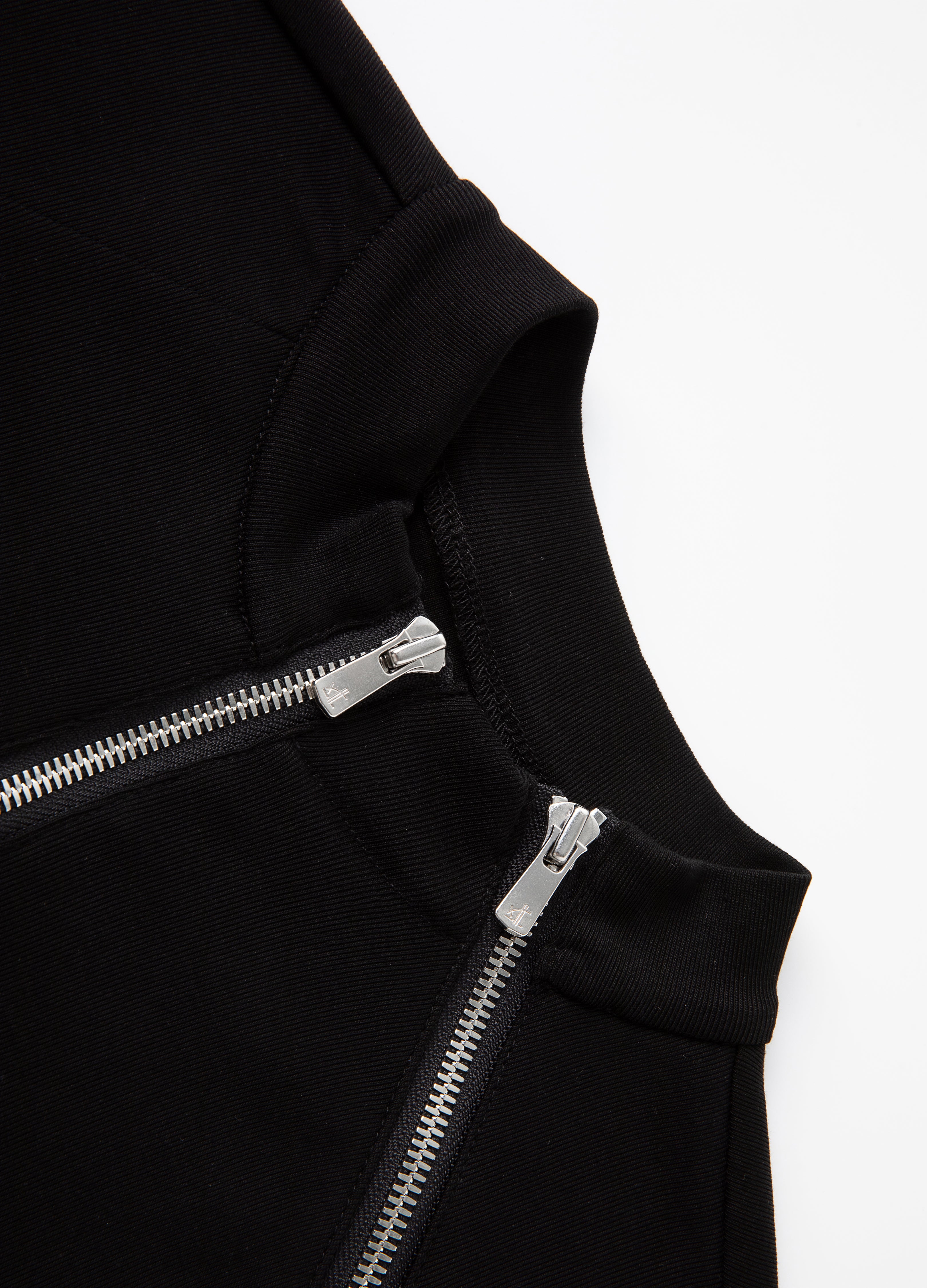 25SS HALF ZIP DARK TEE