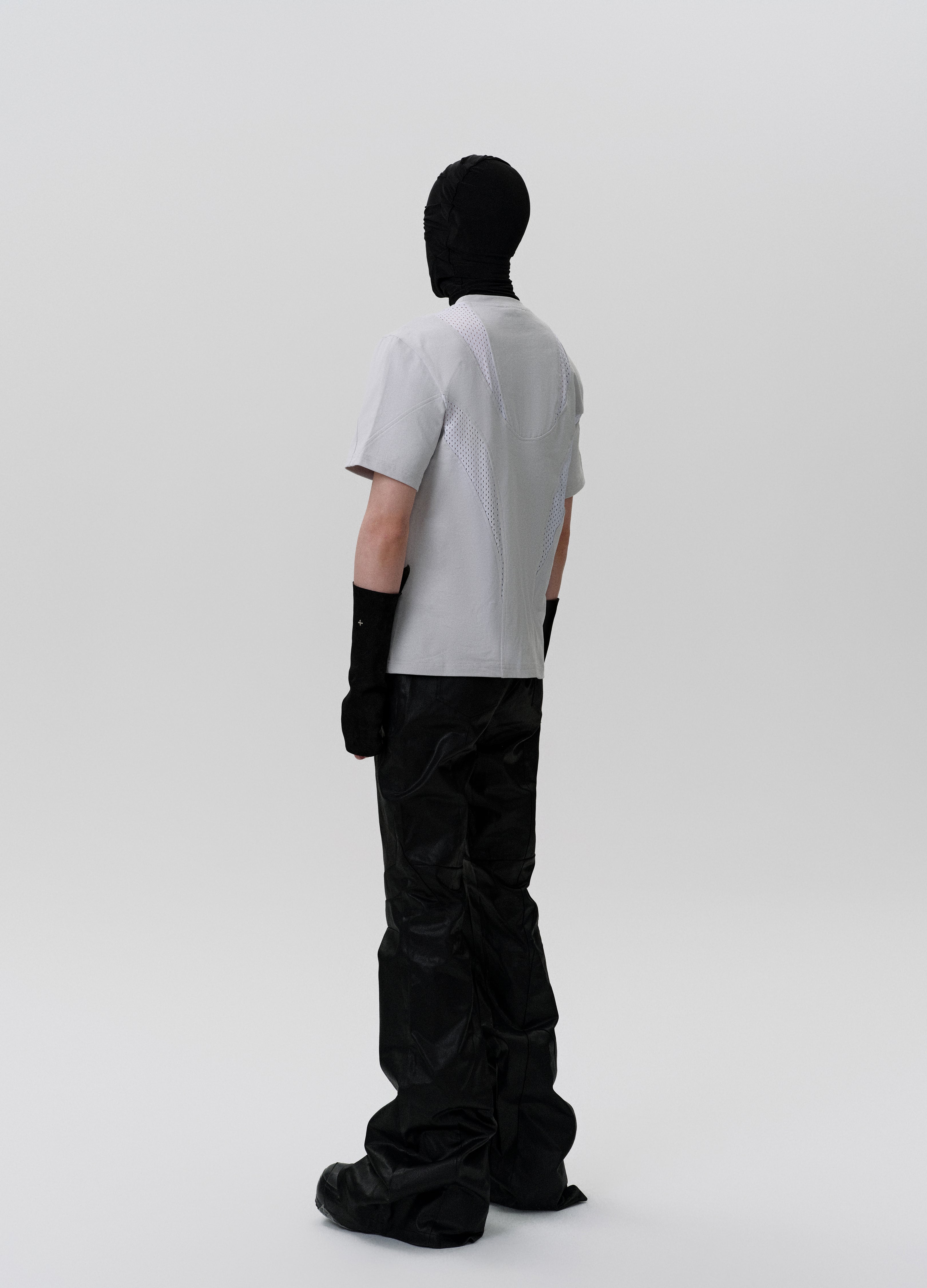 25SS MESH-PANEL TECH TEE