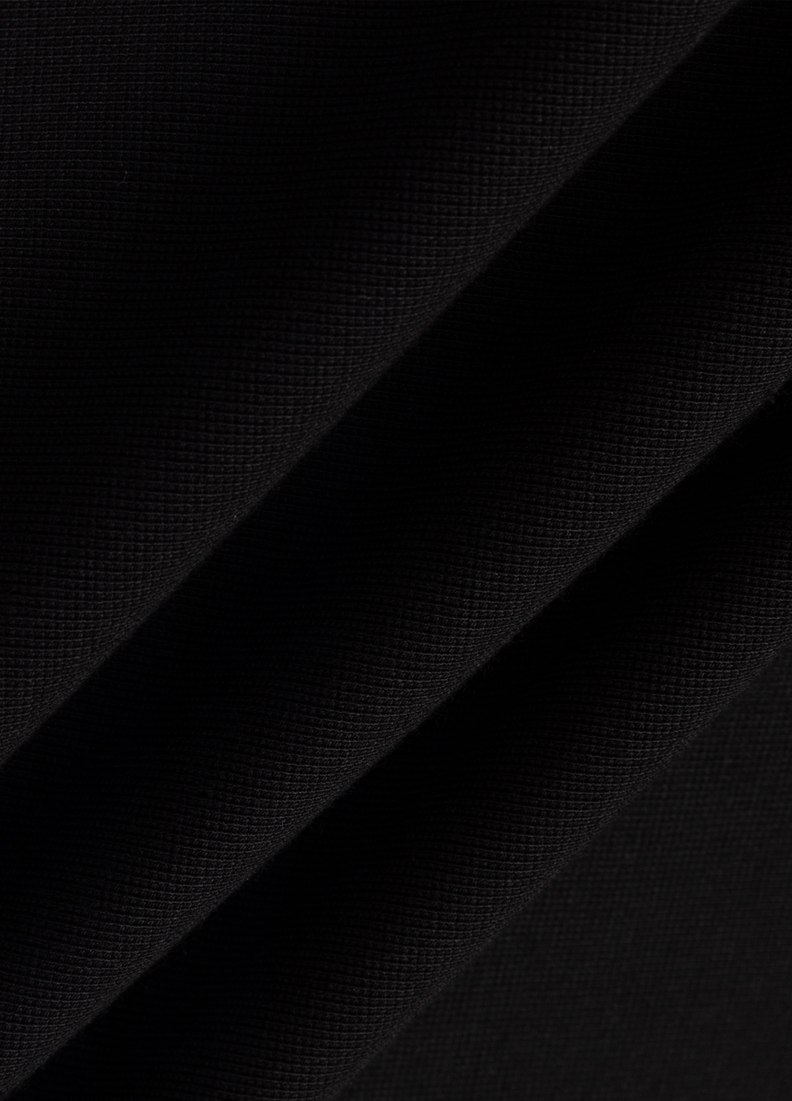 26SS LEATHER COLLAR POLO