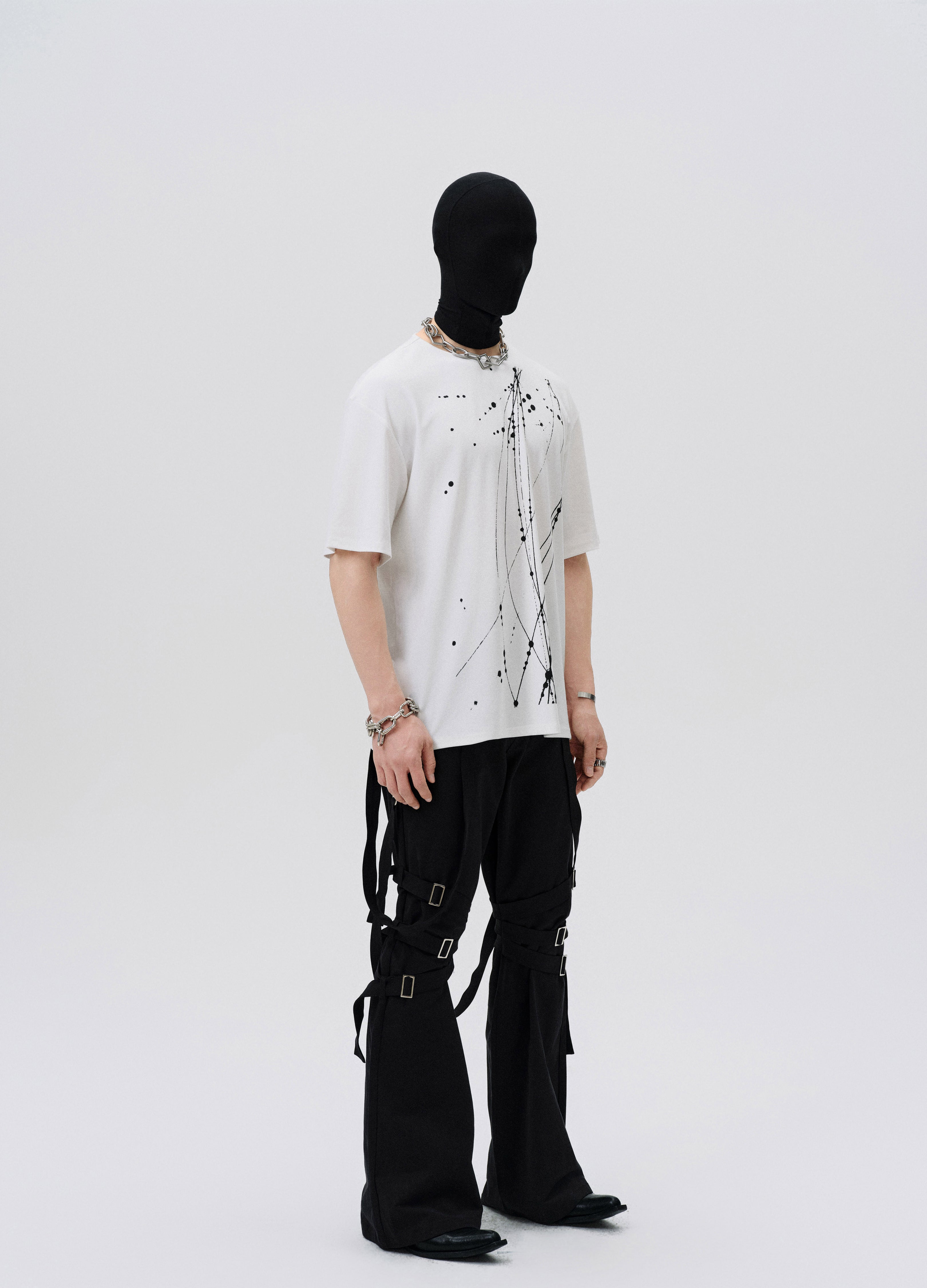 25SS INKED CHAOS MESH TEE