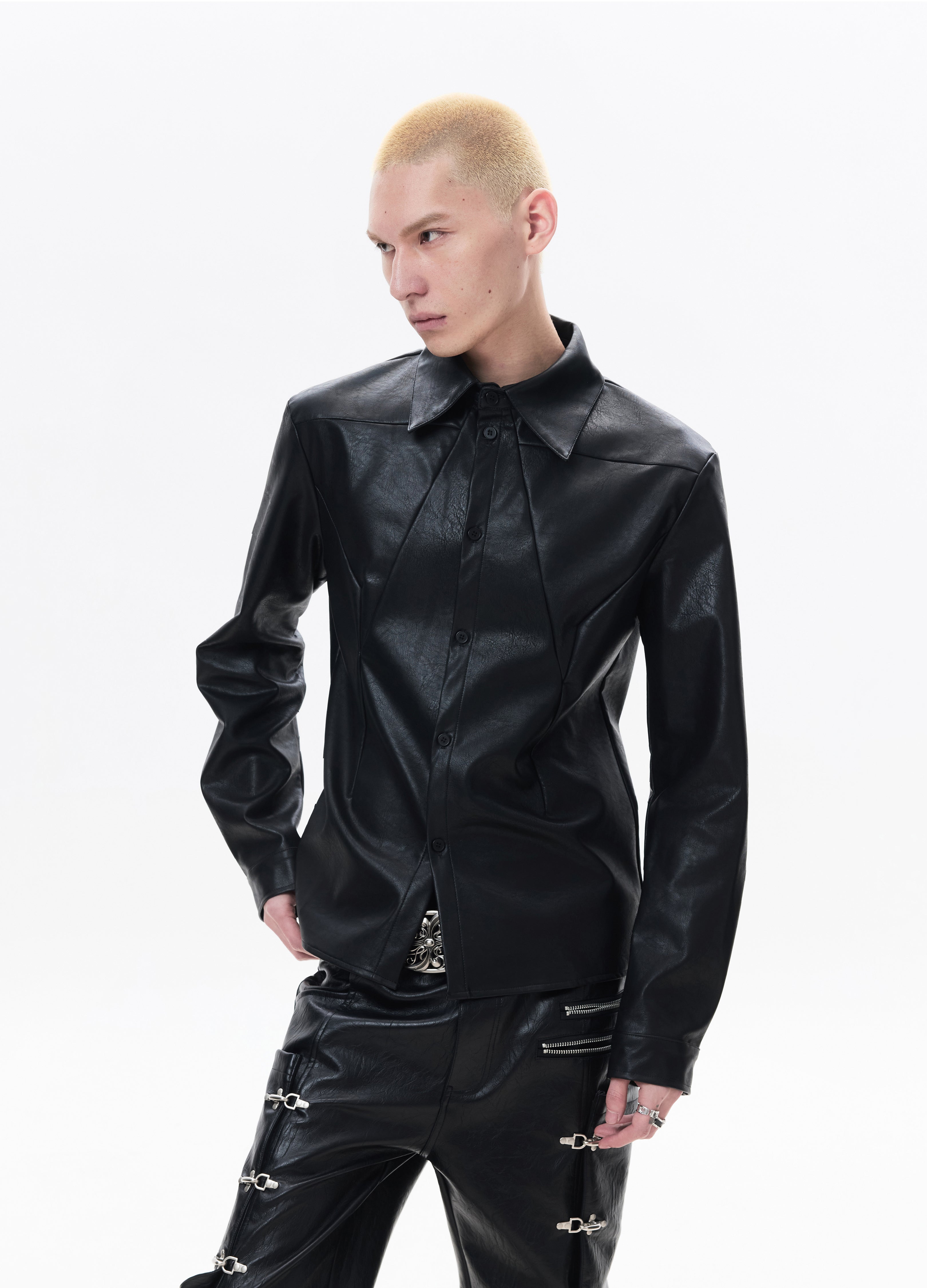 26SS DECONSTRUCTED WAISTED SHIRT