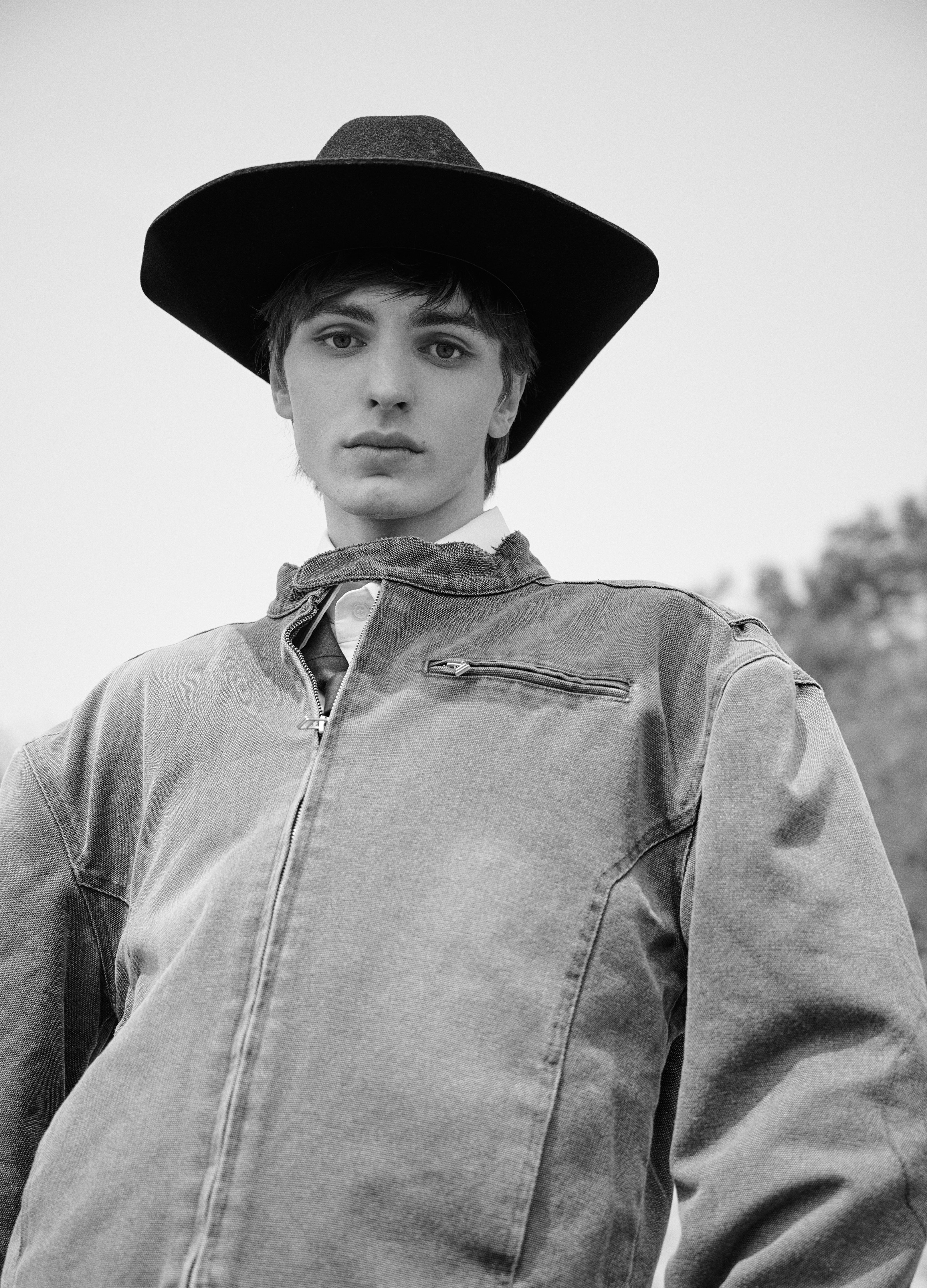 25SS DP PARADIS x REART COBBLE WASH BIKER JACKET