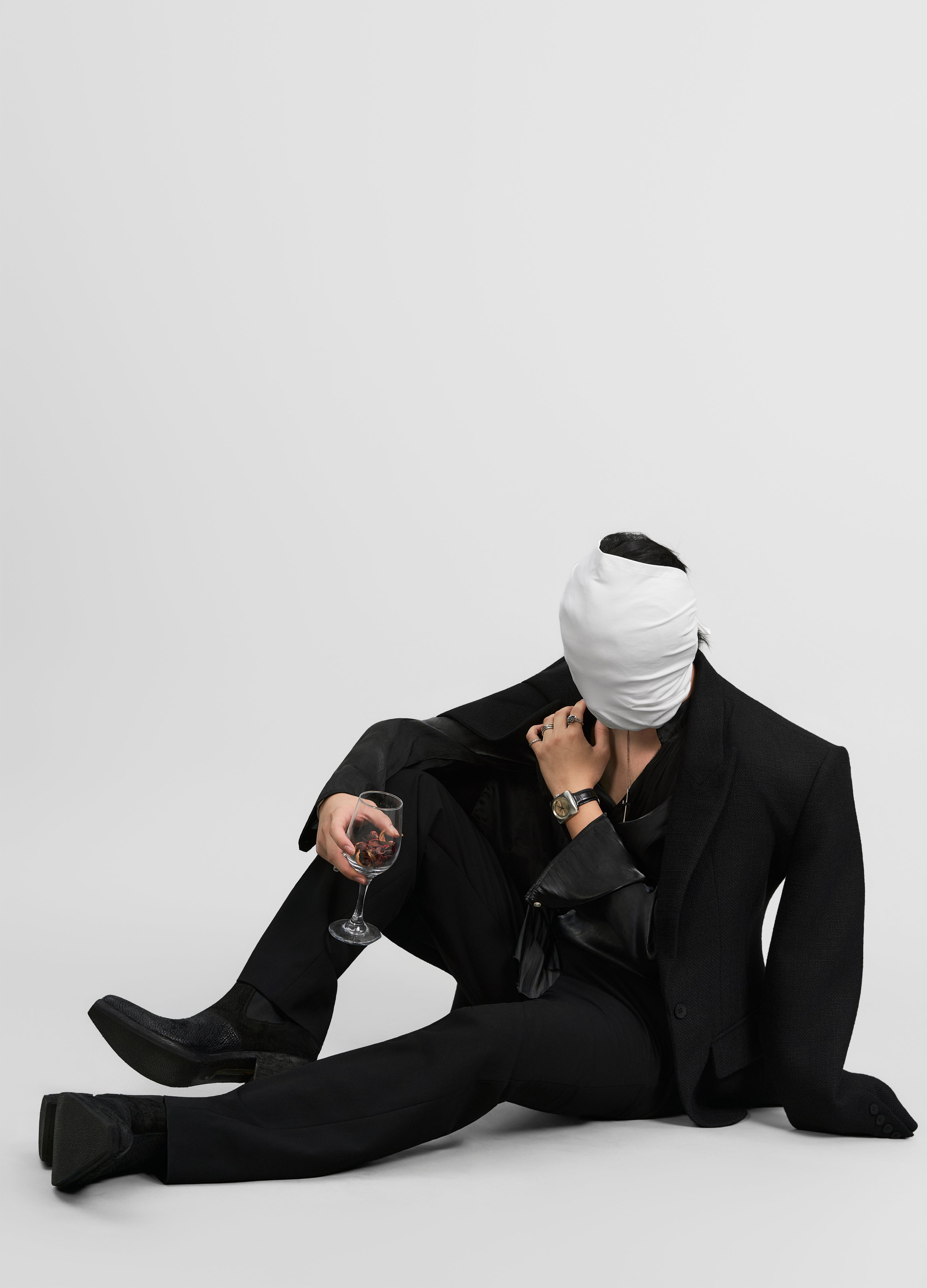 DUSK AURA TIE-FLOW SHIRT