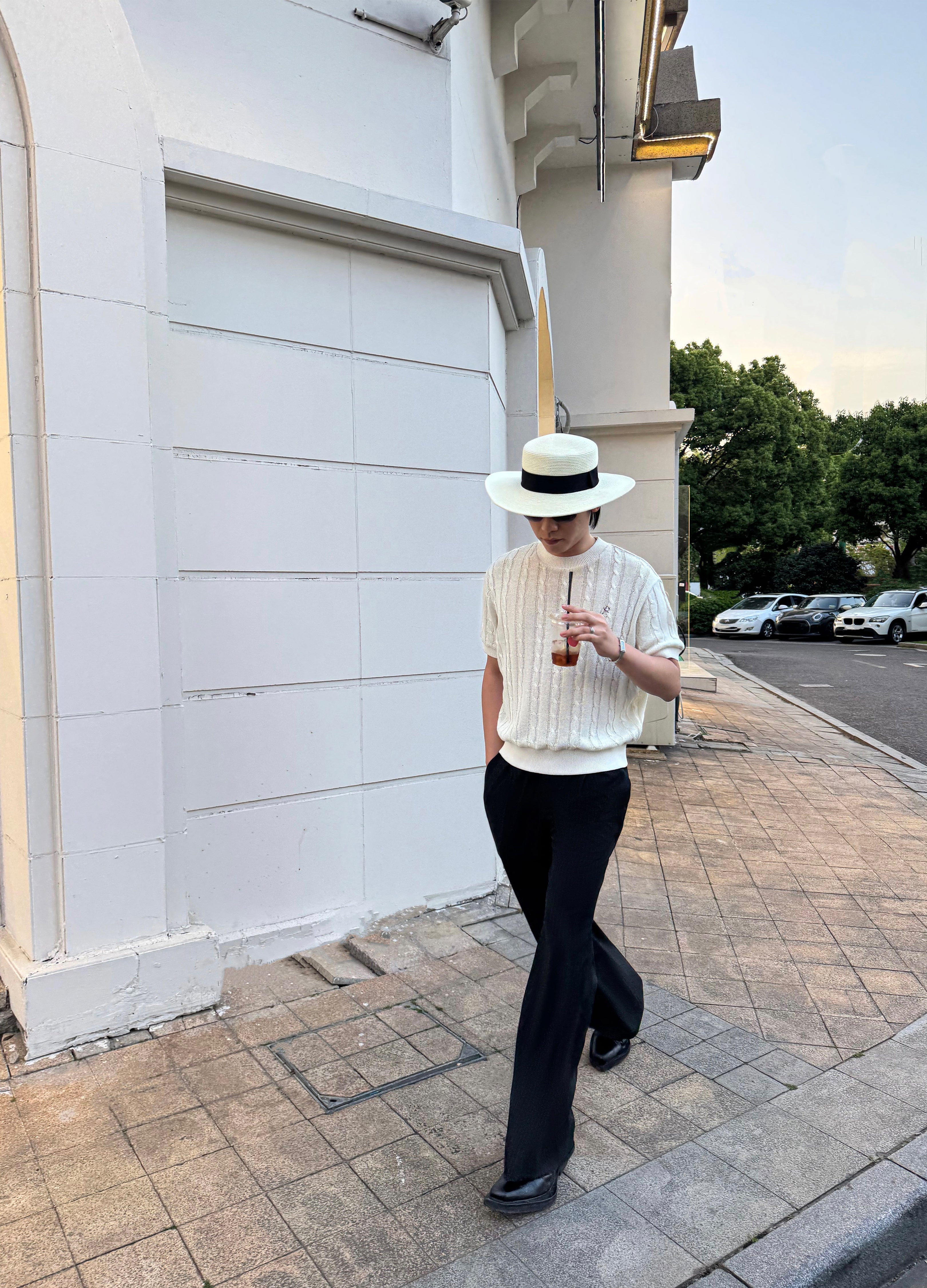 25SS HERITAGE ROSE EMBROIDERY TEE