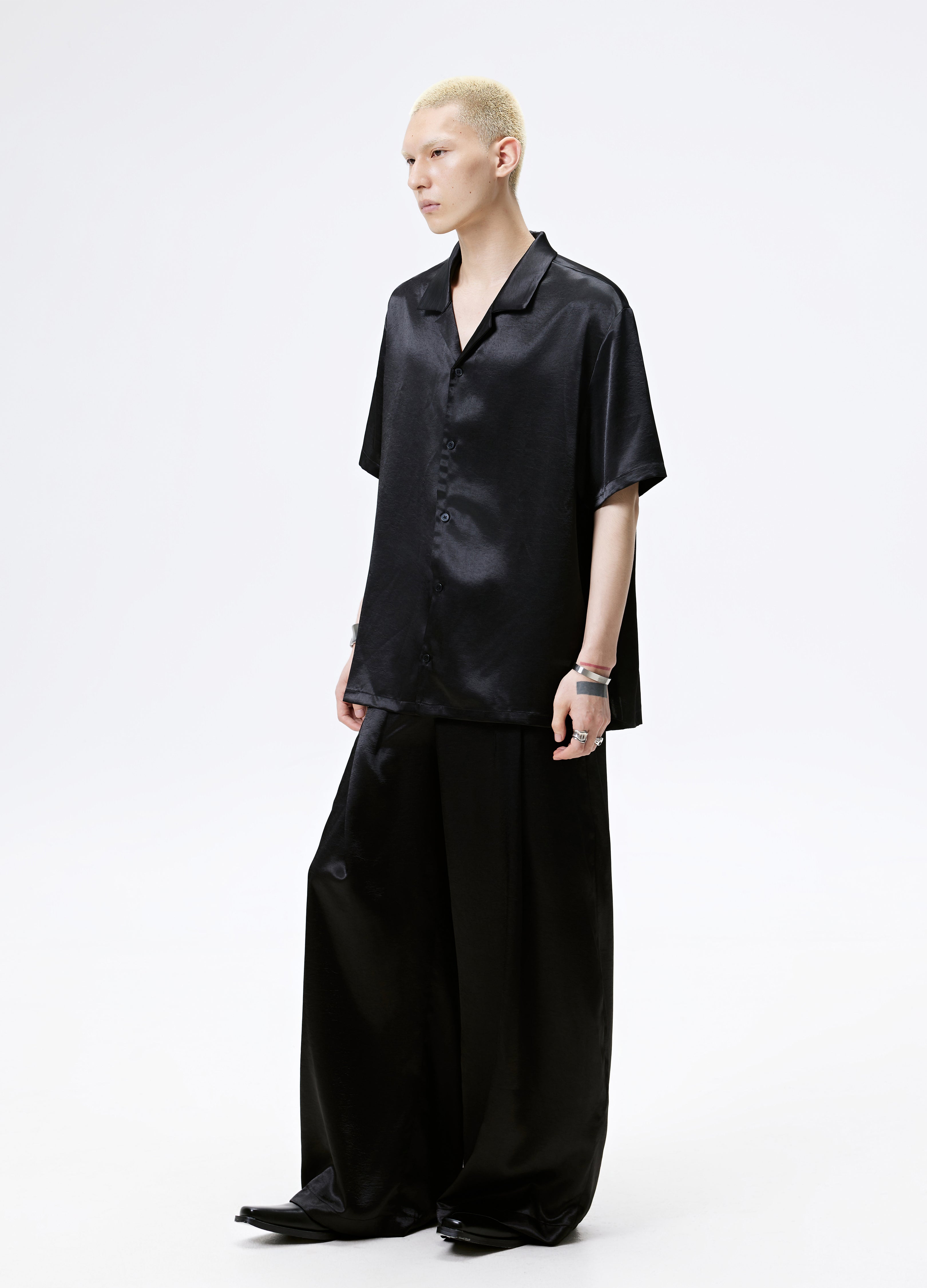 25SS SATIN CUBA LOUNGE SHIRT