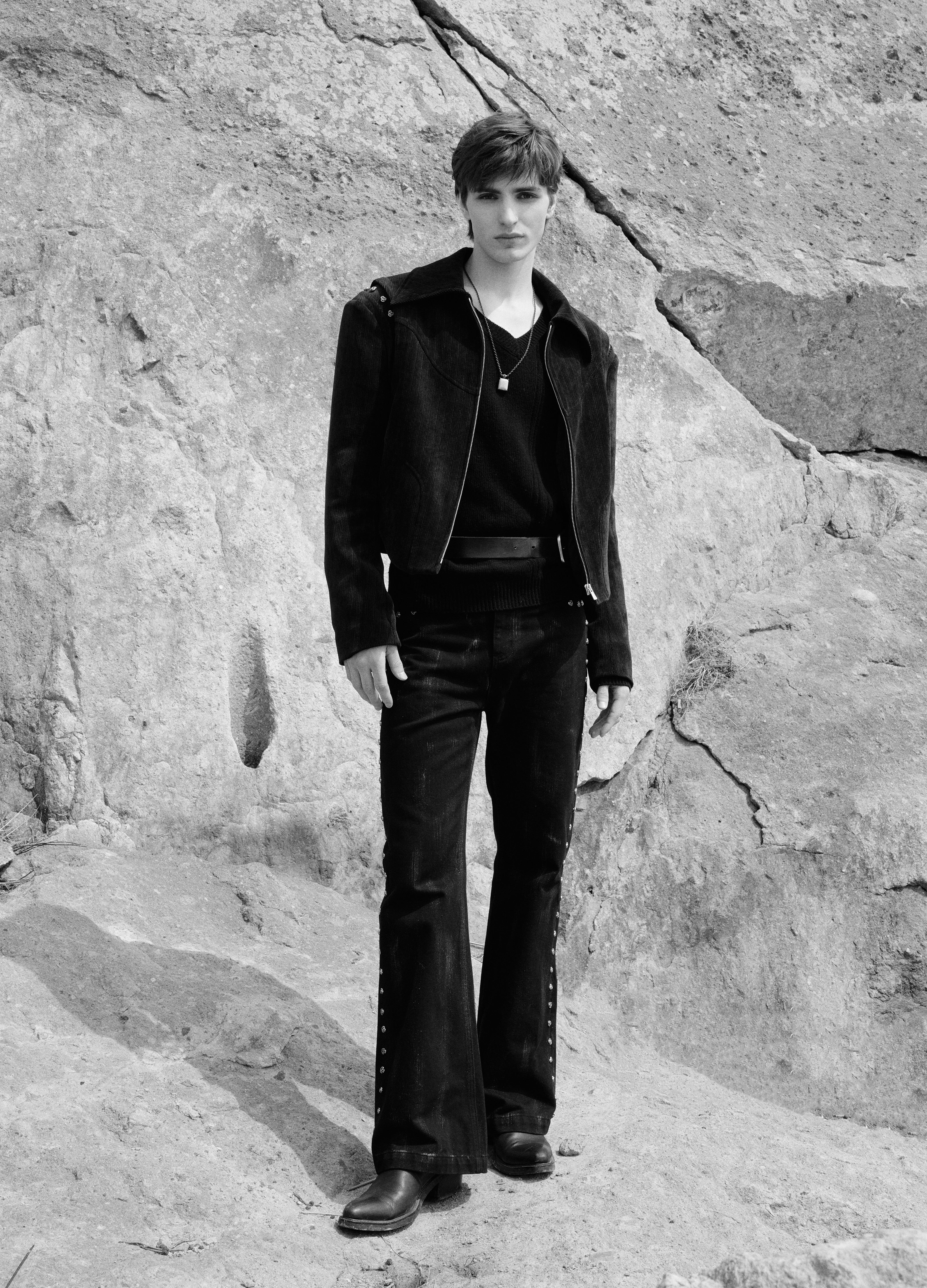 25SS BAROQUE ROSETTE DENIM