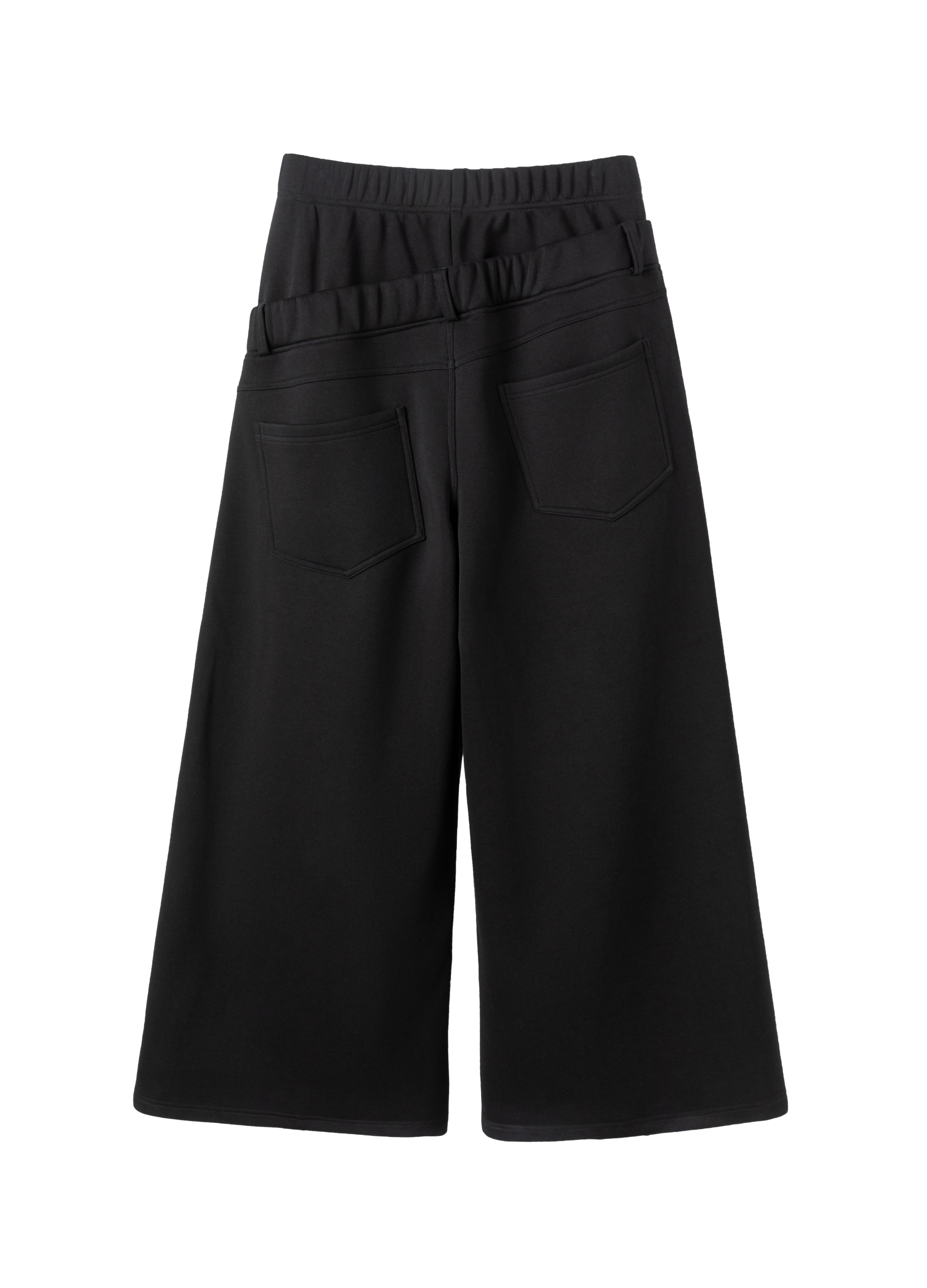 25FW DUAL-WAIST PANEL SWEATPANTS