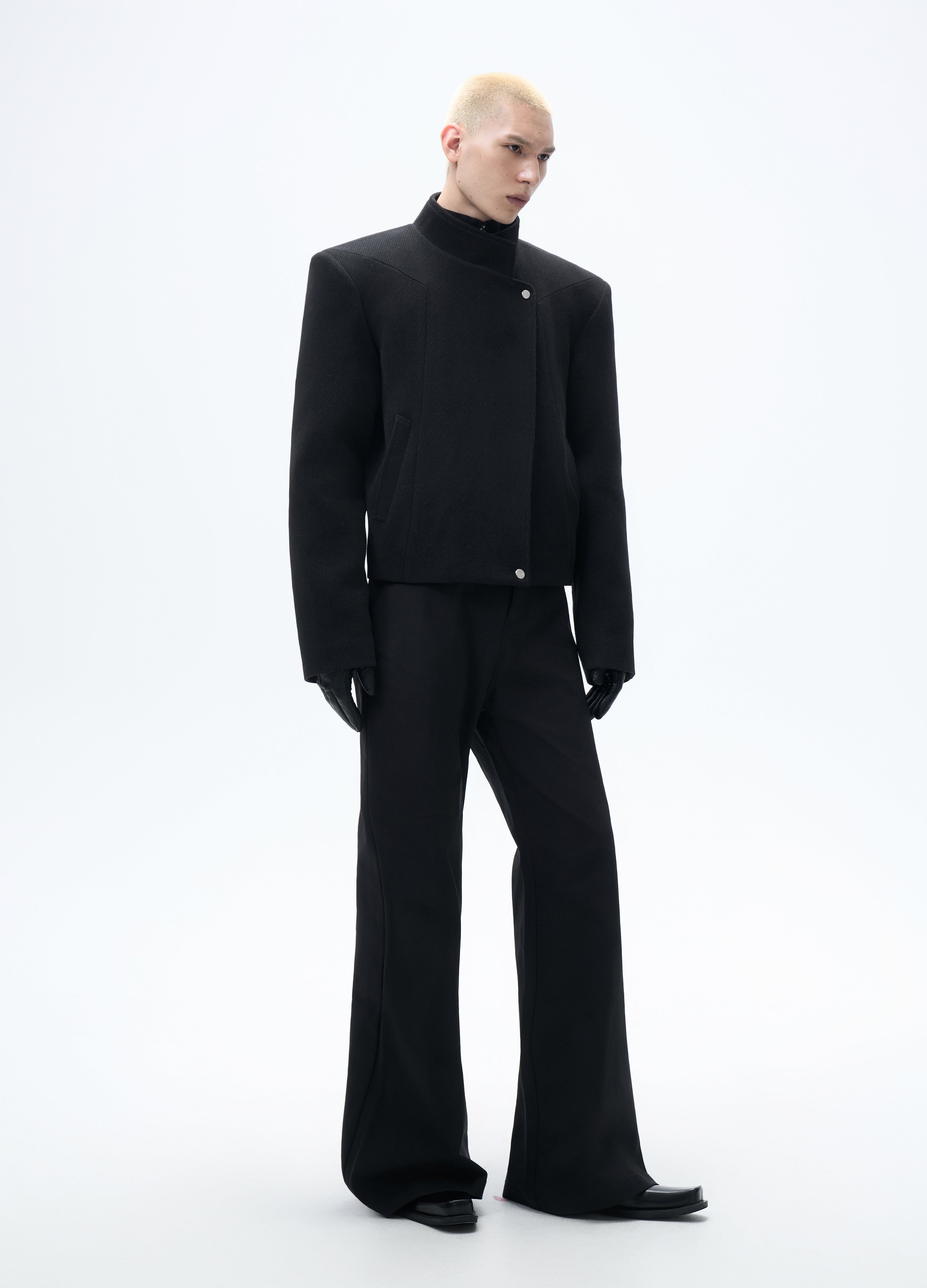 25FW PADDED WOOL SHORT JACKET