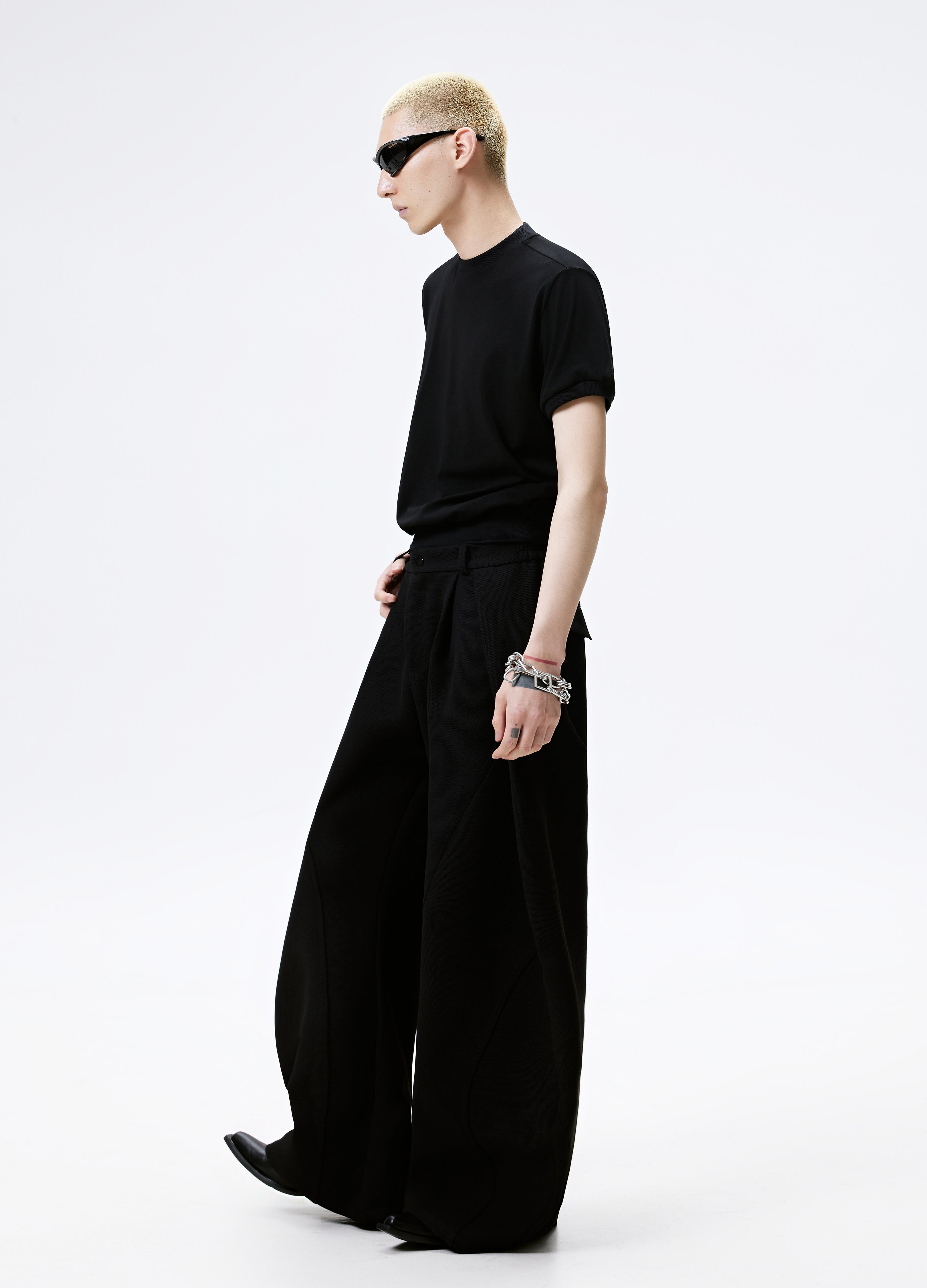 25SS FITTED RIBBED WAIST TEE
