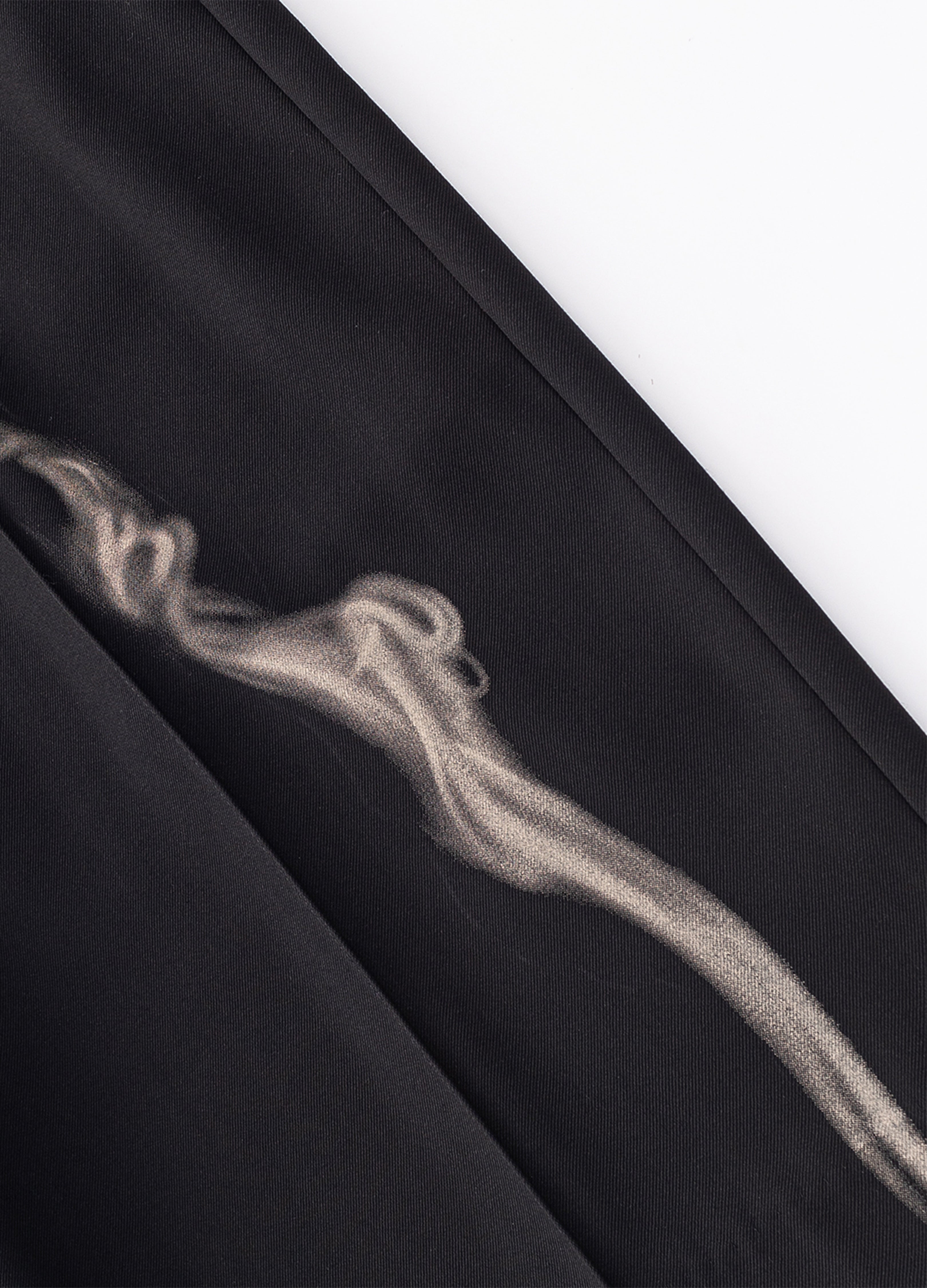 25SS TOBACCO PRINT WOOL SHORTS