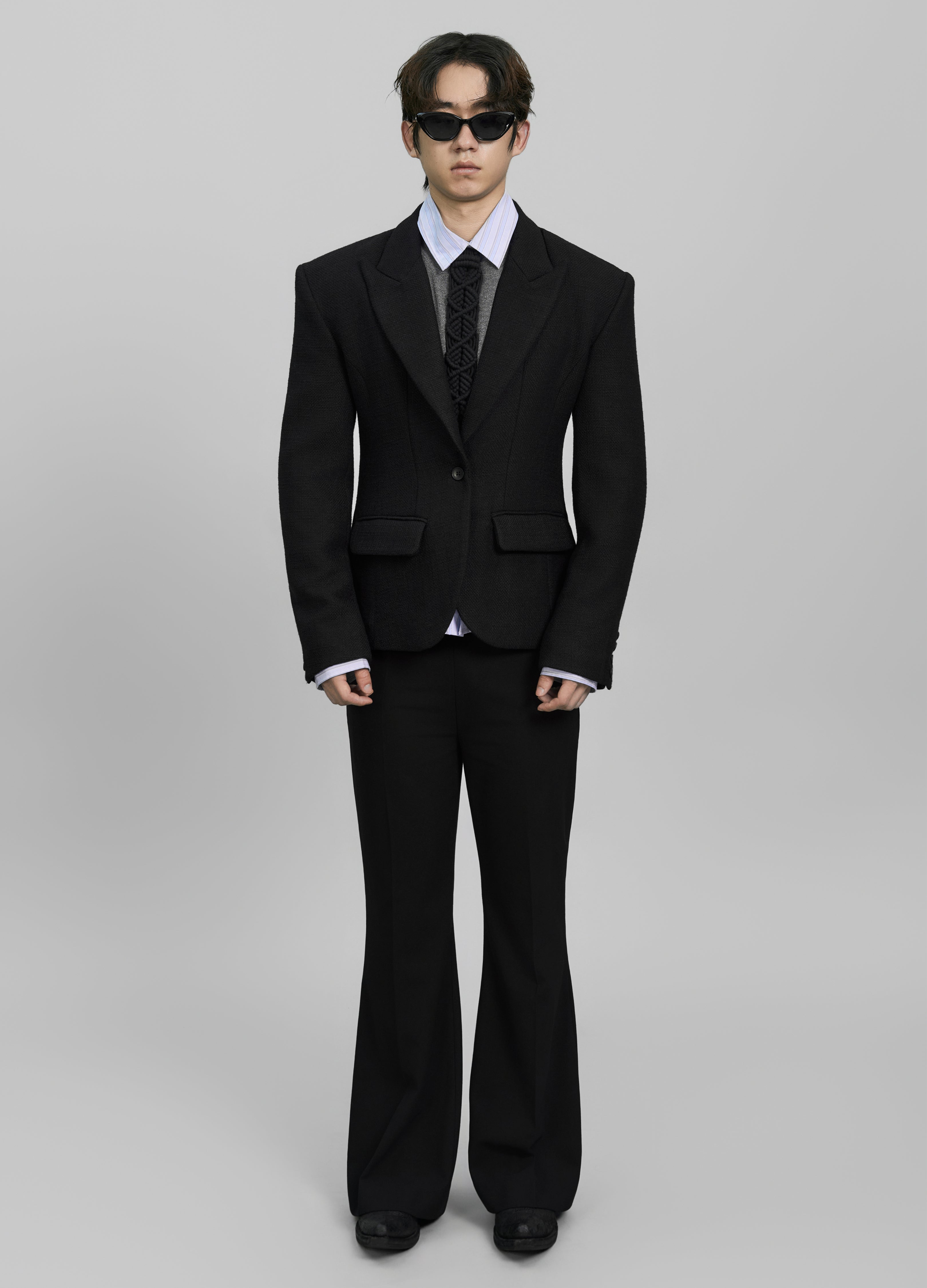 DIAMOND WAIST POWER BLAZER