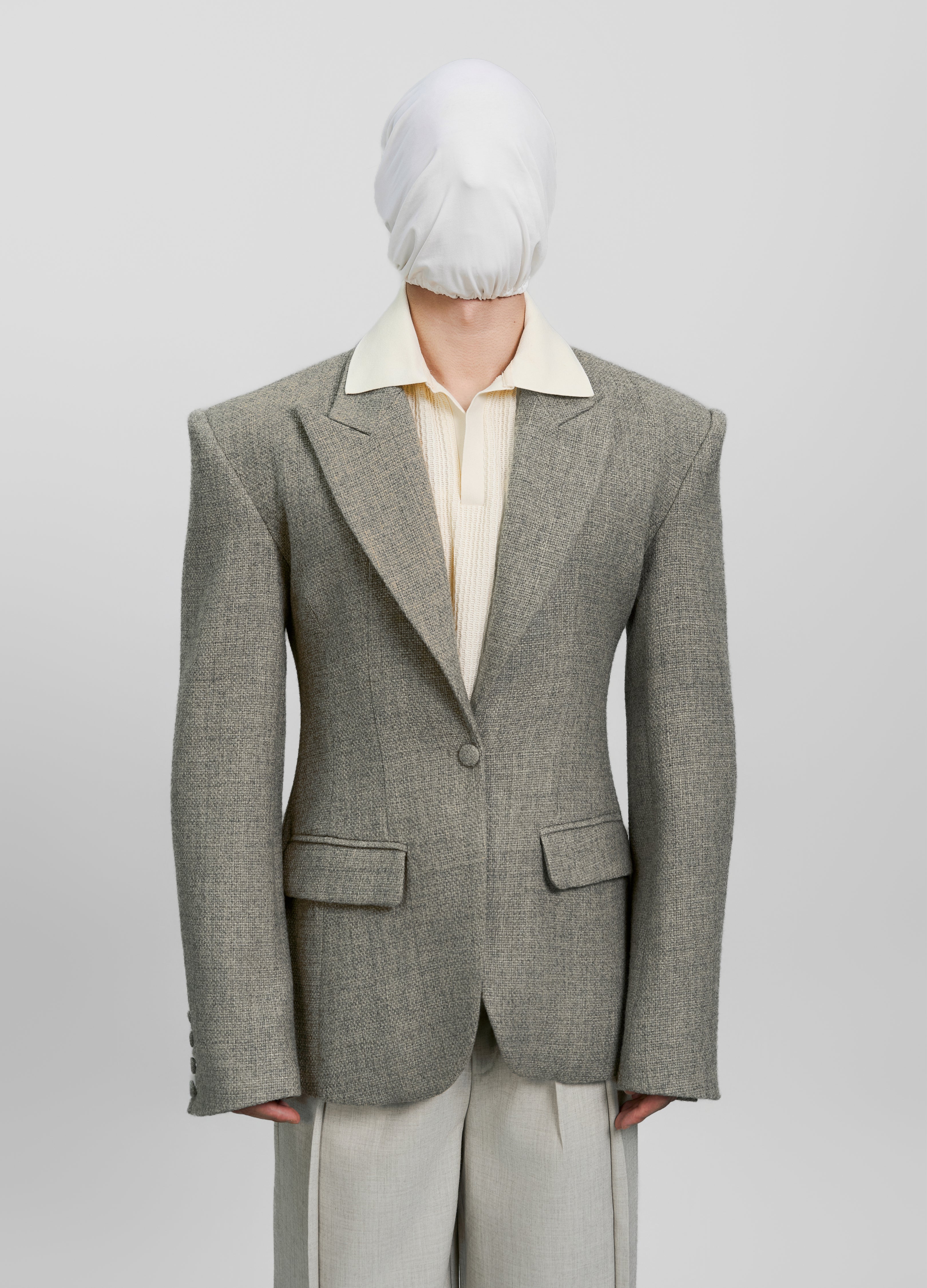 DIAMOND WAIST POWER BLAZER