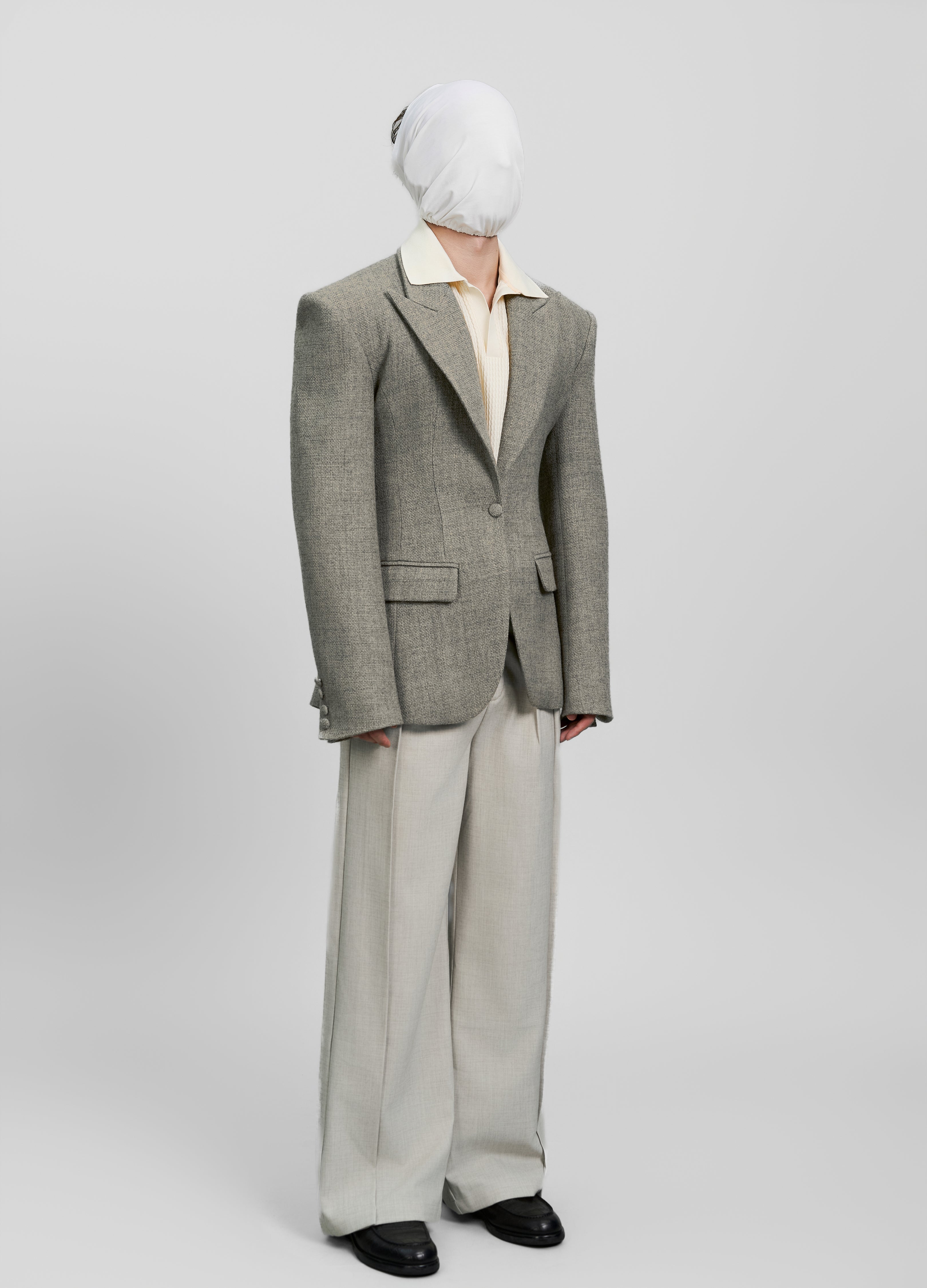 DIAMOND WAIST POWER BLAZER