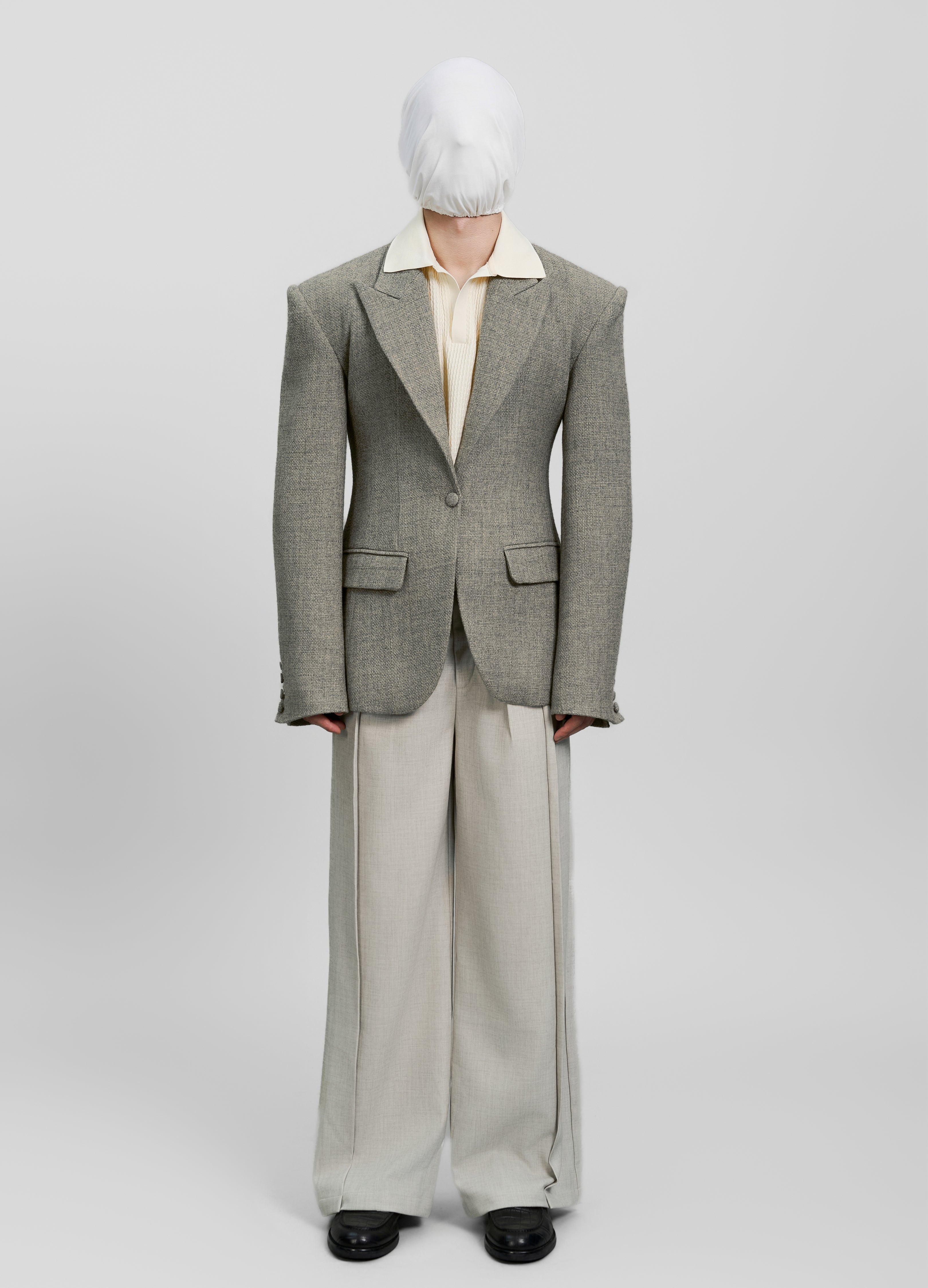 DIAMOND WAIST POWER BLAZER