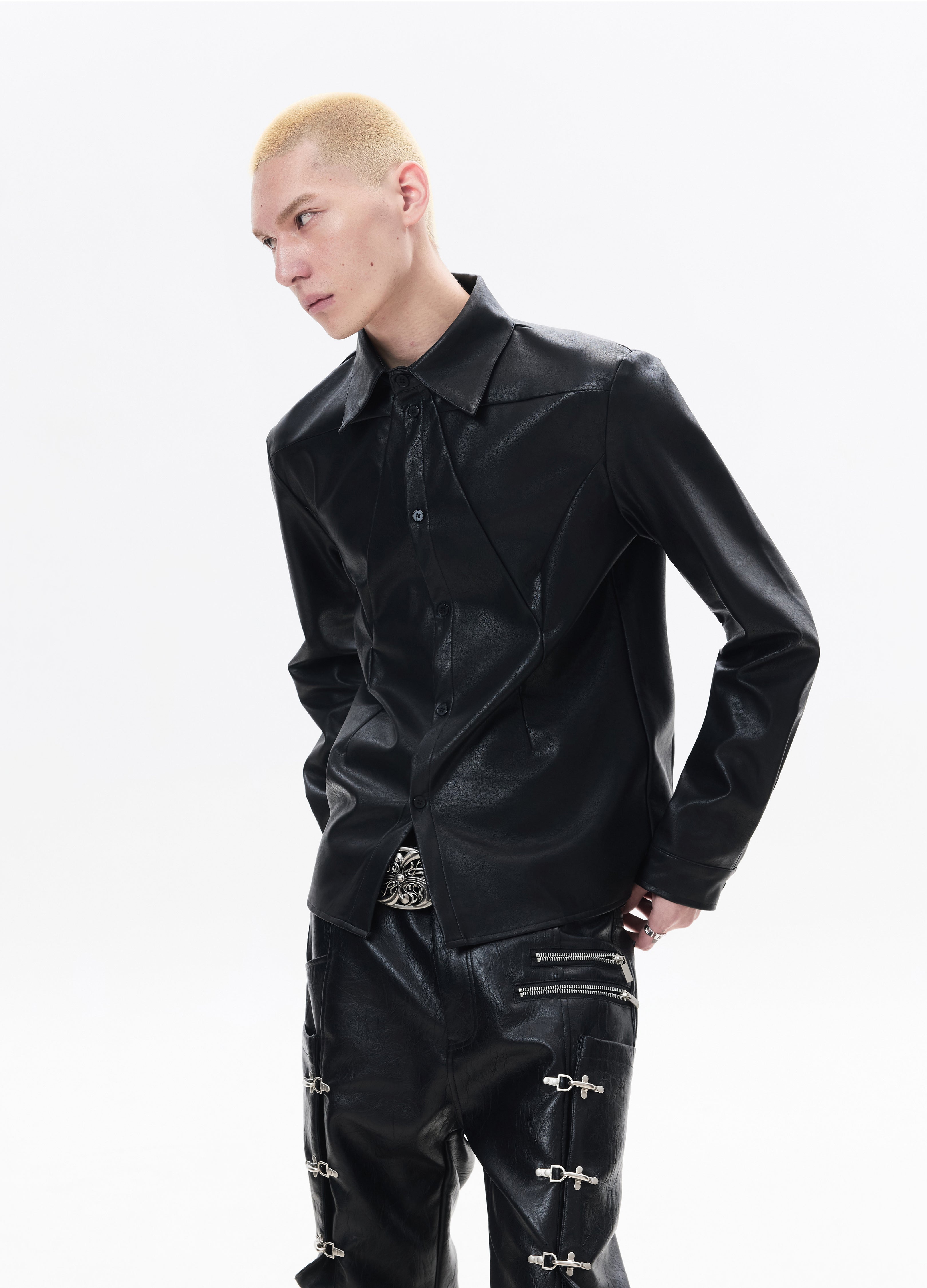 26SS DECONSTRUCTED WAISTED SHIRT
