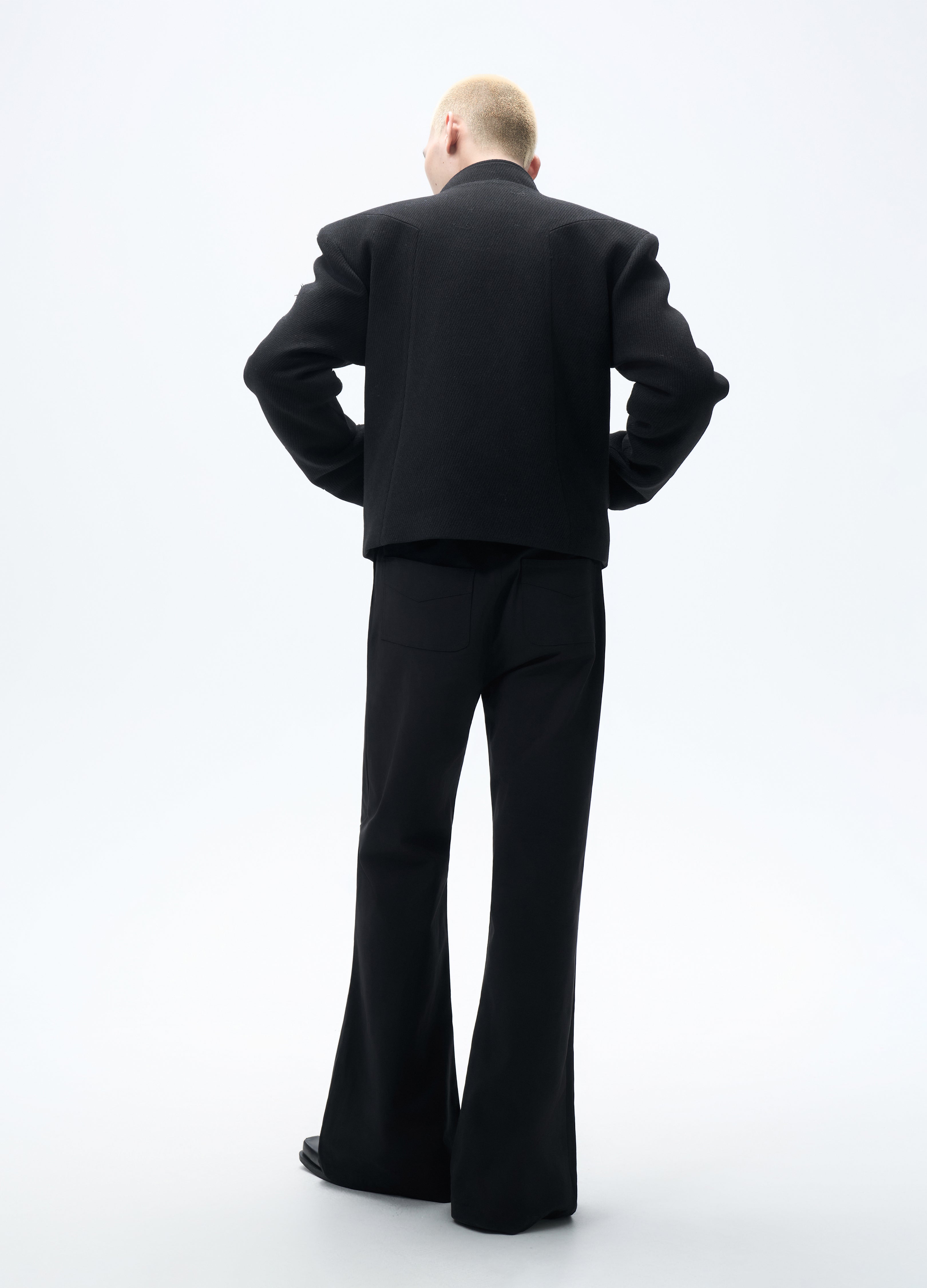 25FW PADDED WOOL SHORT JACKET