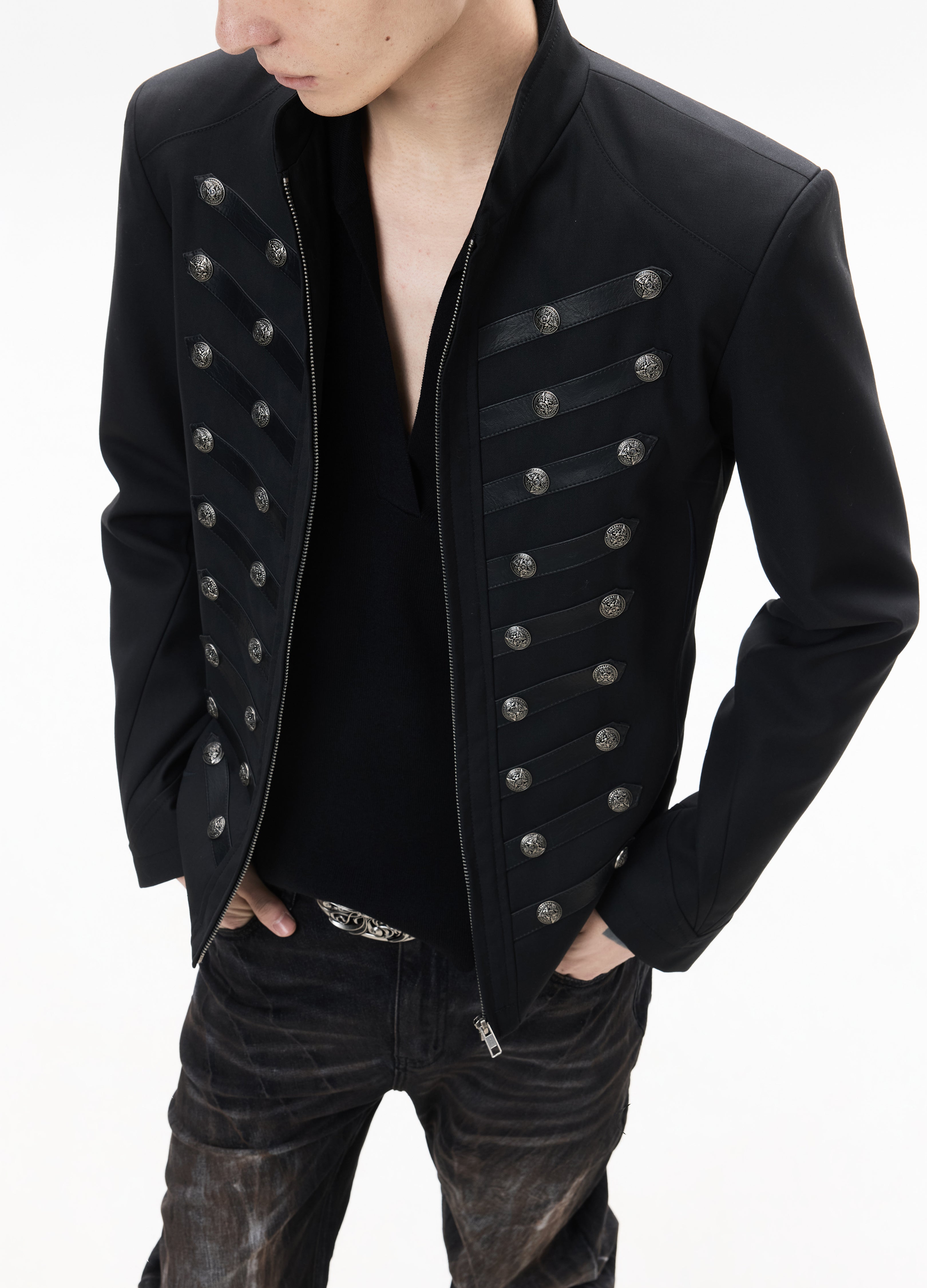 26SS BAROQUE DOUBLE-BREAST JACKET