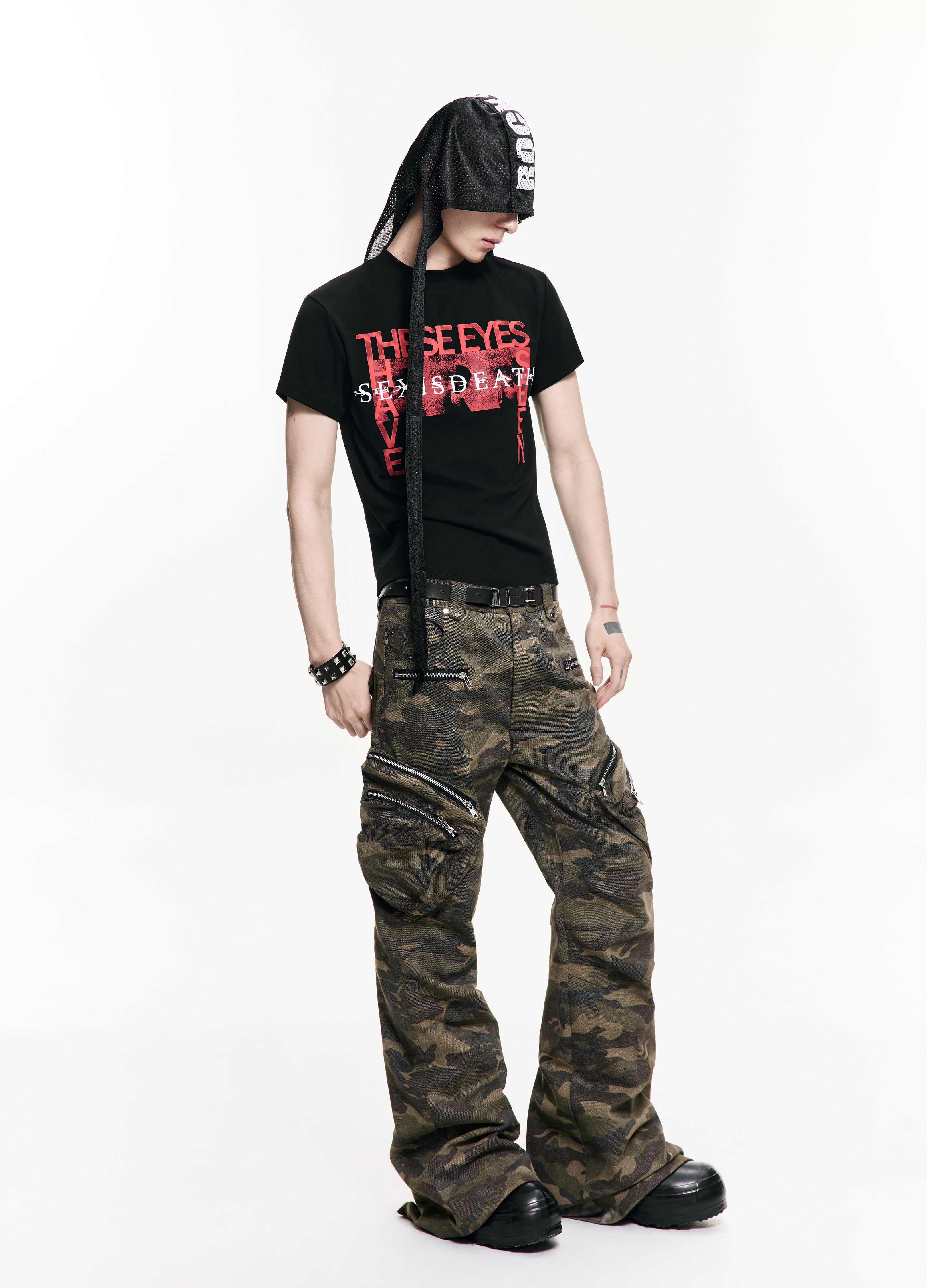 26SS LONELY EYE LOGO TEE