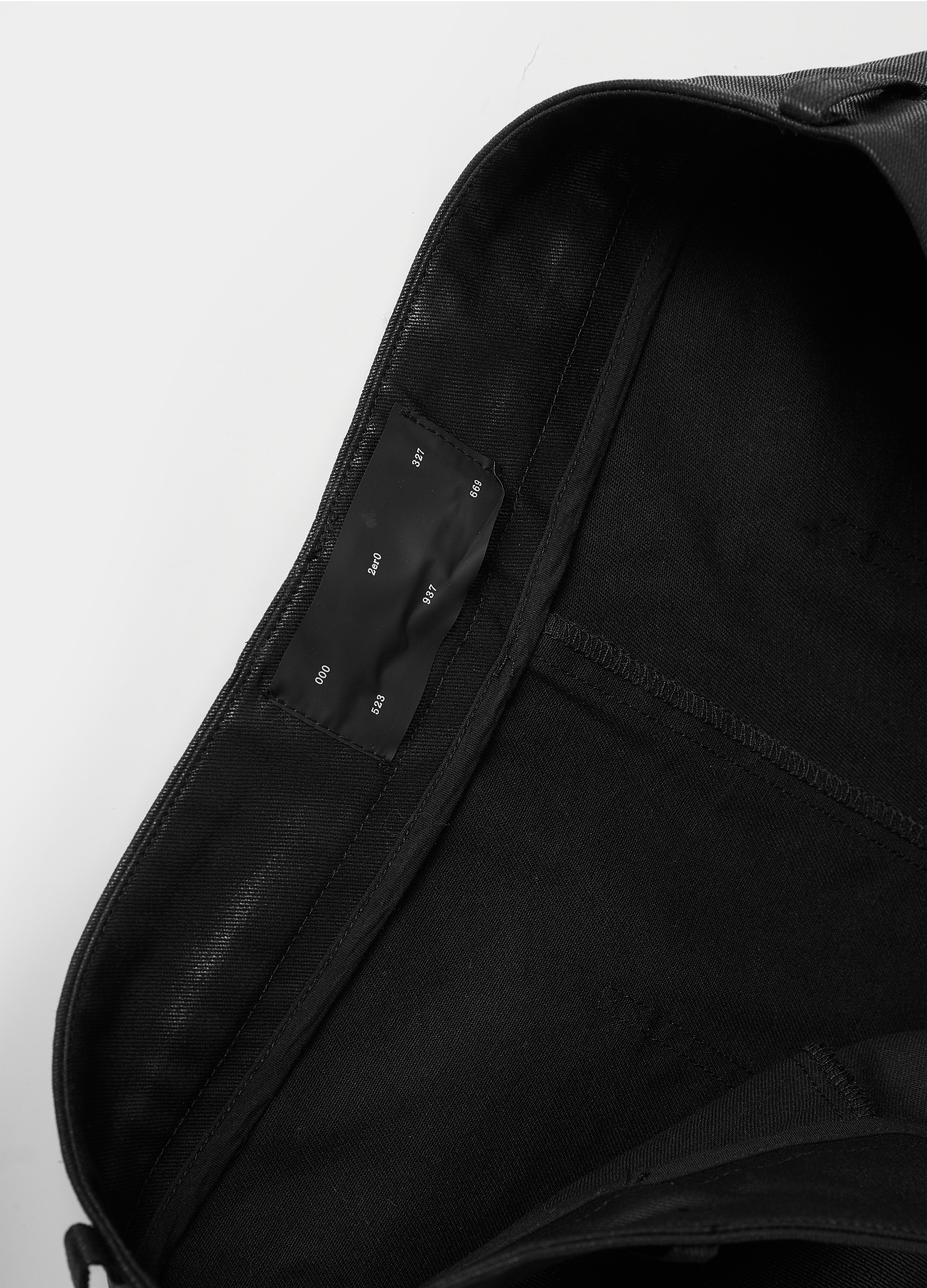 25SS DARK WAXED DECONSTRUCT PANTS