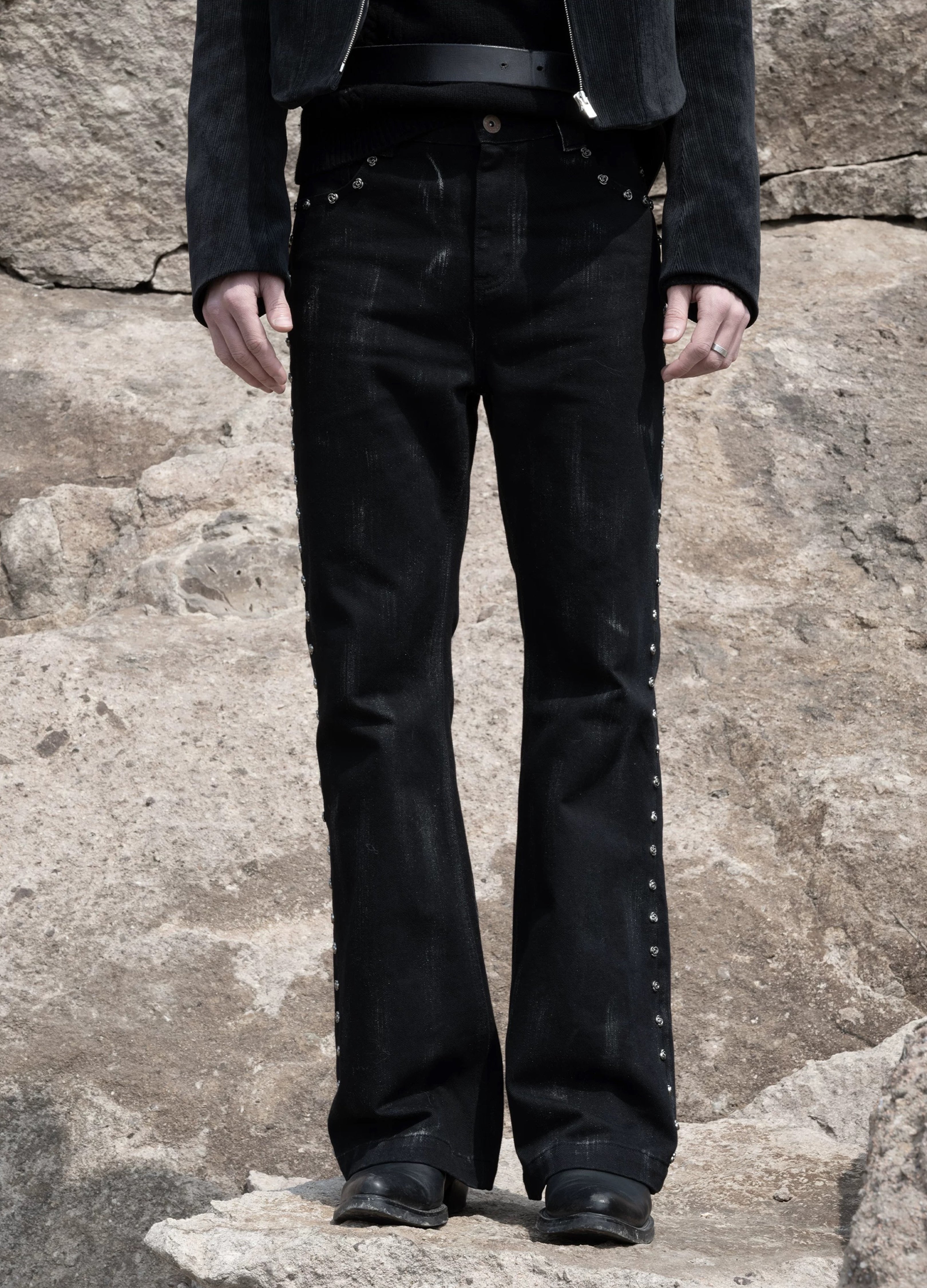 25SS BAROQUE ROSETTE DENIM