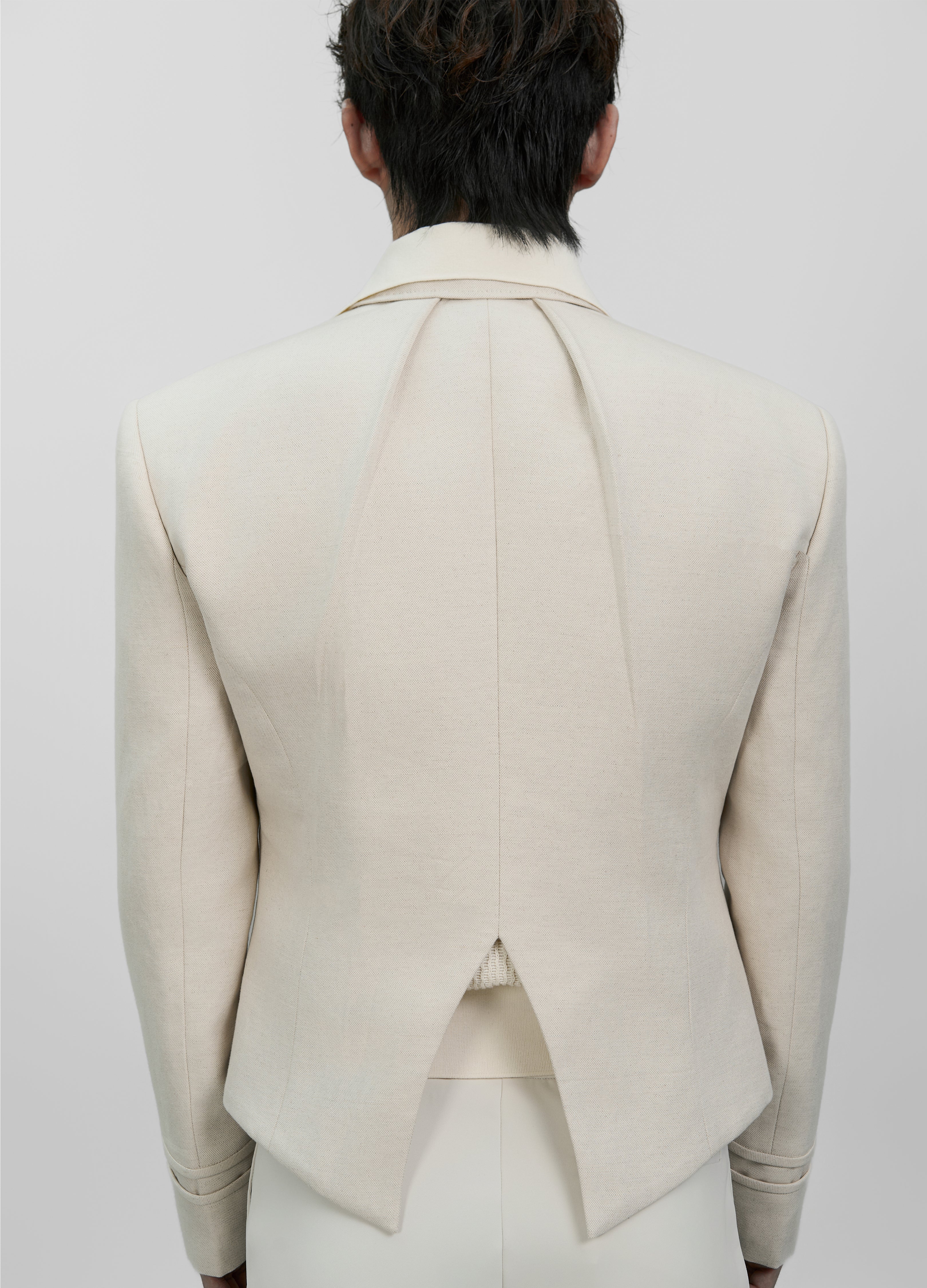 VAMPIRE LINEN WOOL BLAZER
