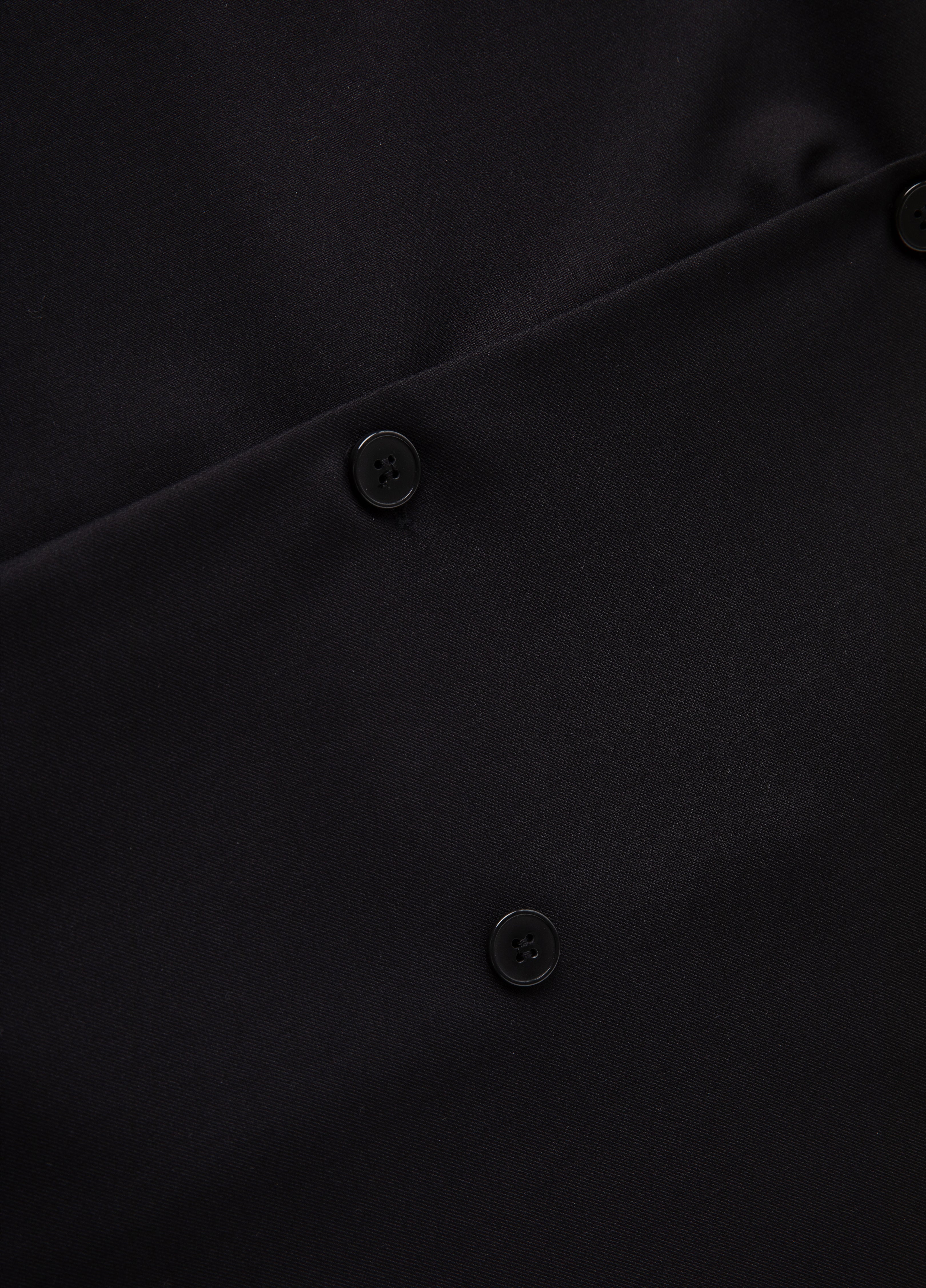 25SS DOUBLE BREAST MANDARIN SHIRT