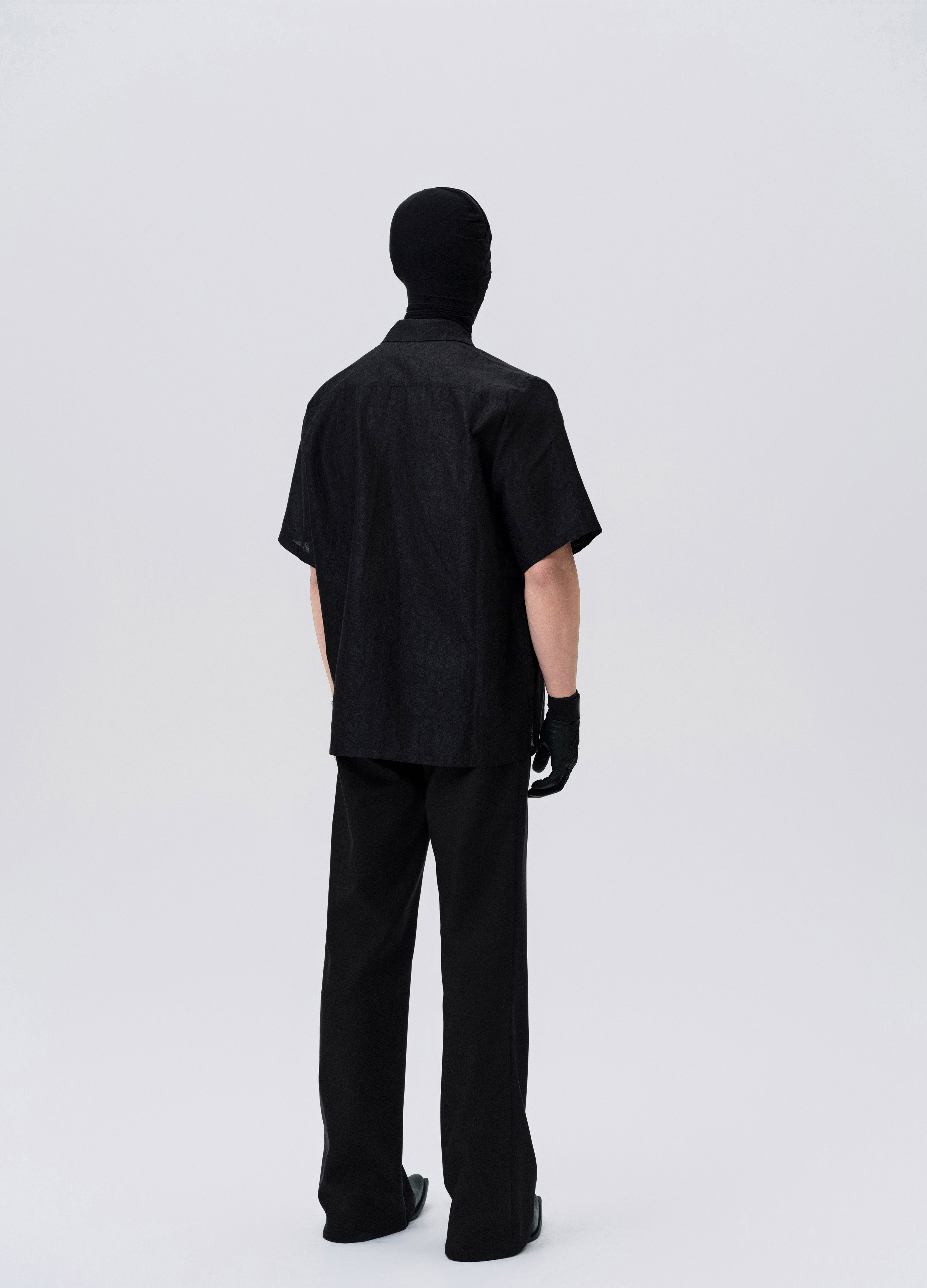 25SS STEALTH LINE A CUT TROUSERS