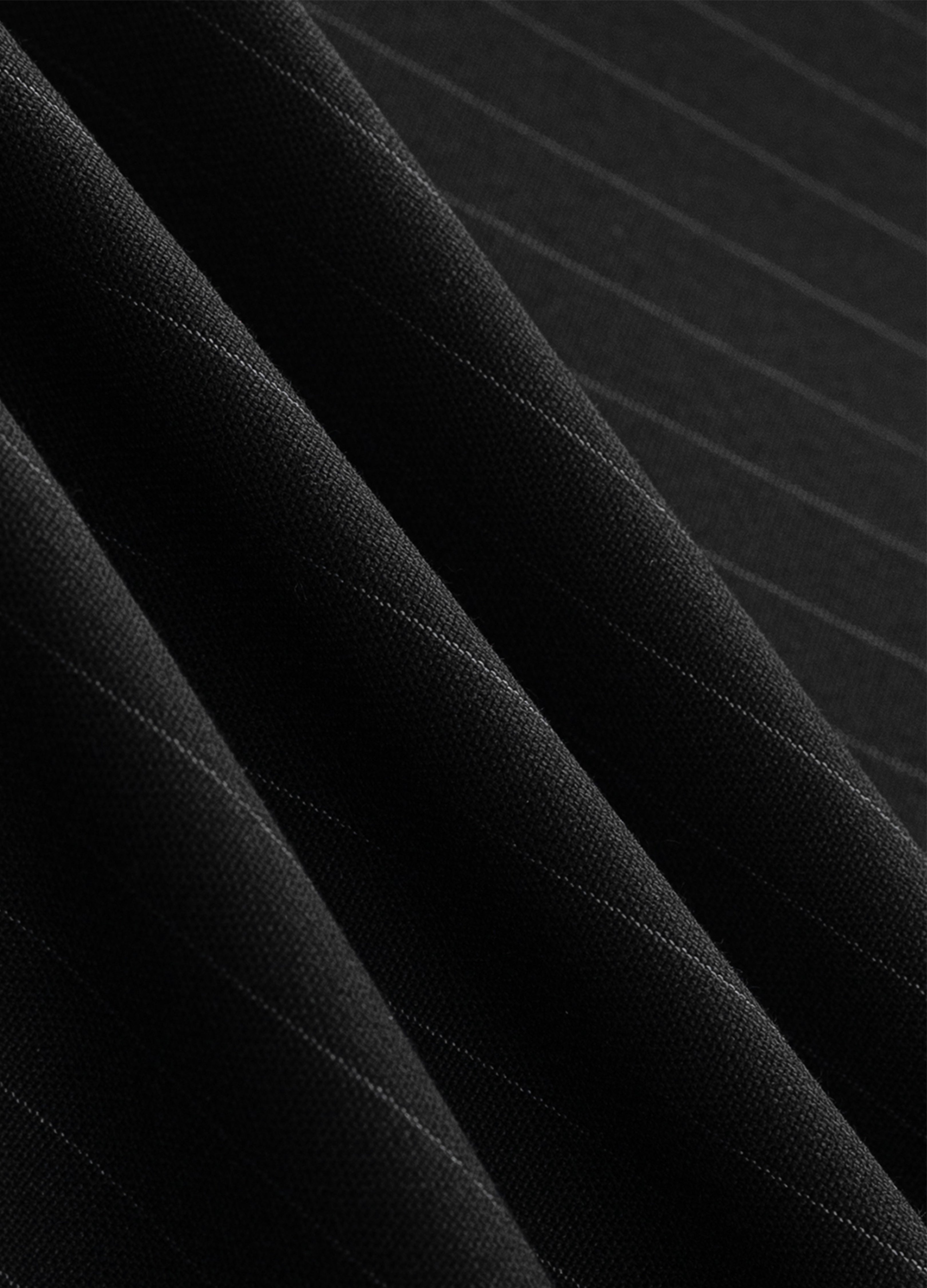 25SS STRIPED BLADE PLEATED SHORTS