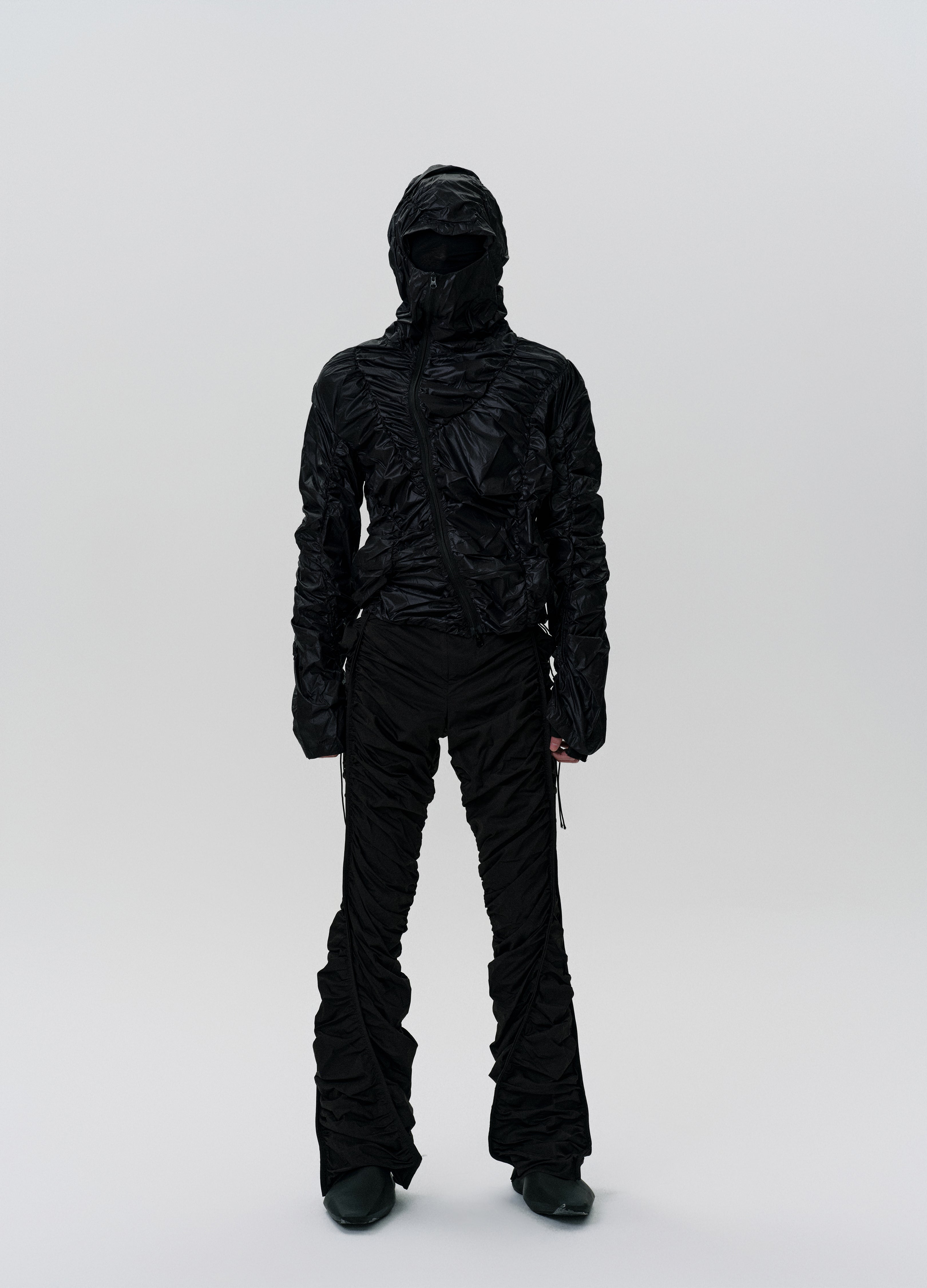 25SS RUIN WRINKLE DARK HOODED SHELL