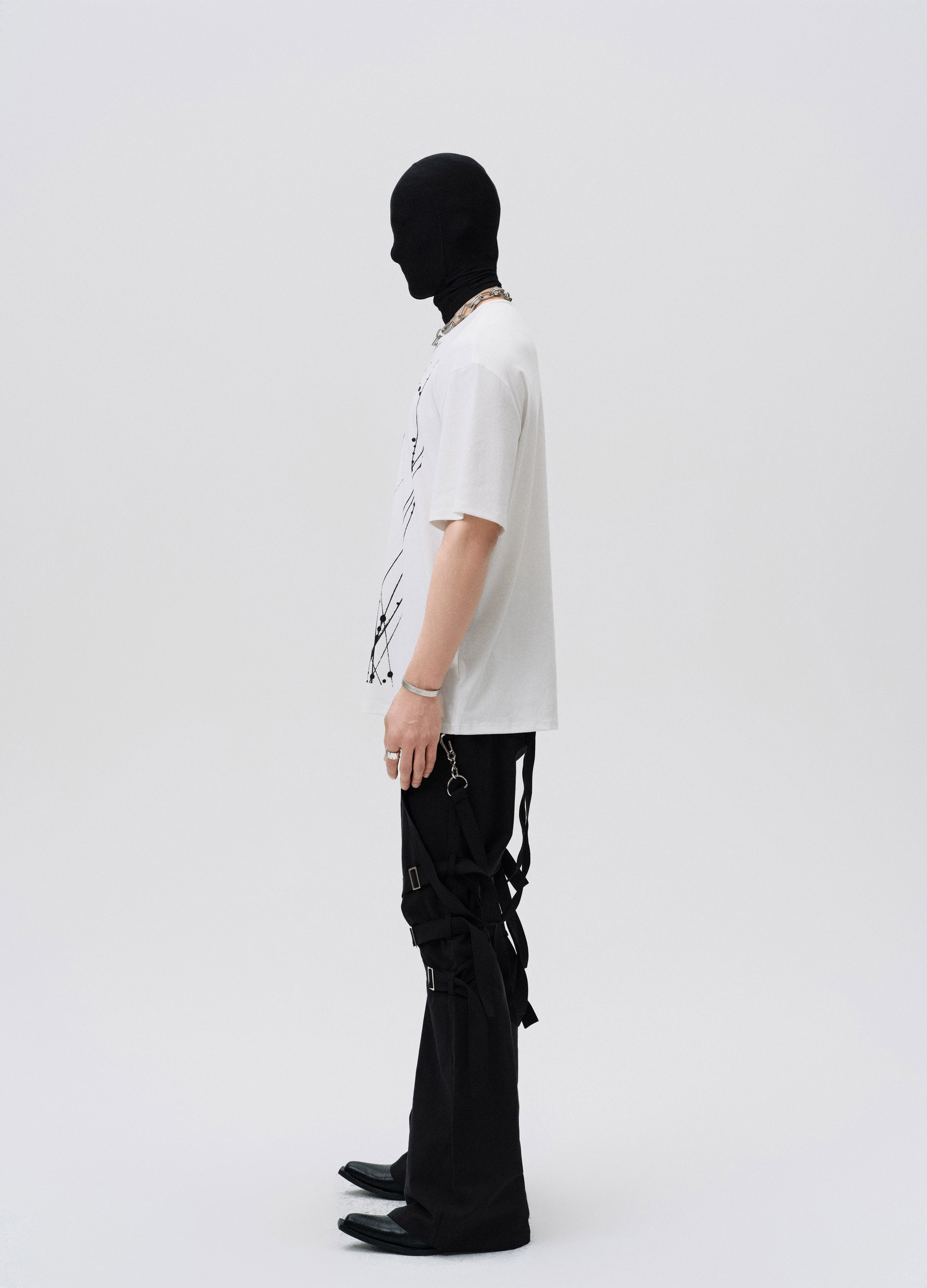 25SS INKED CHAOS MESH TEE