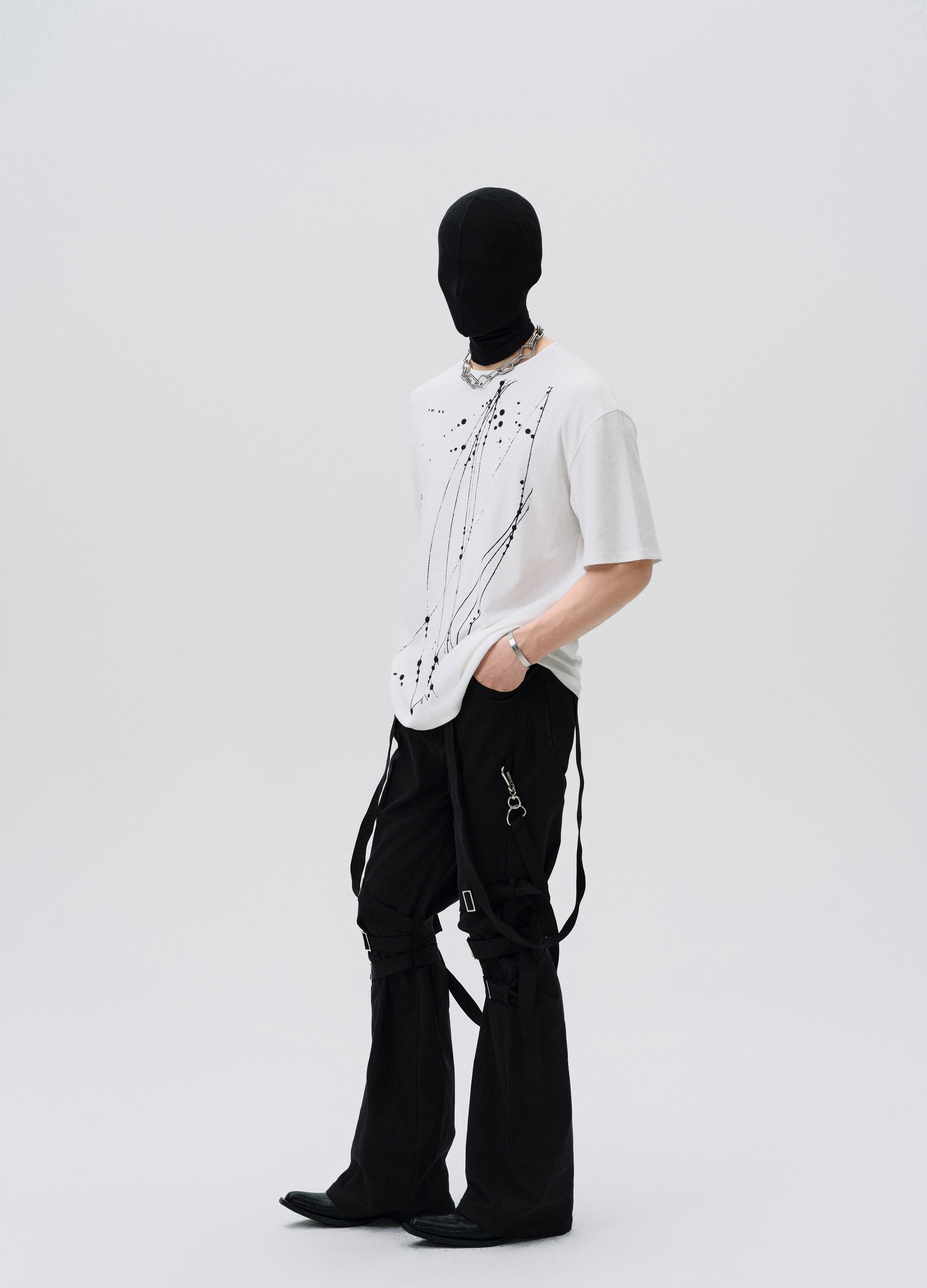 25SS INKED CHAOS MESH TEE