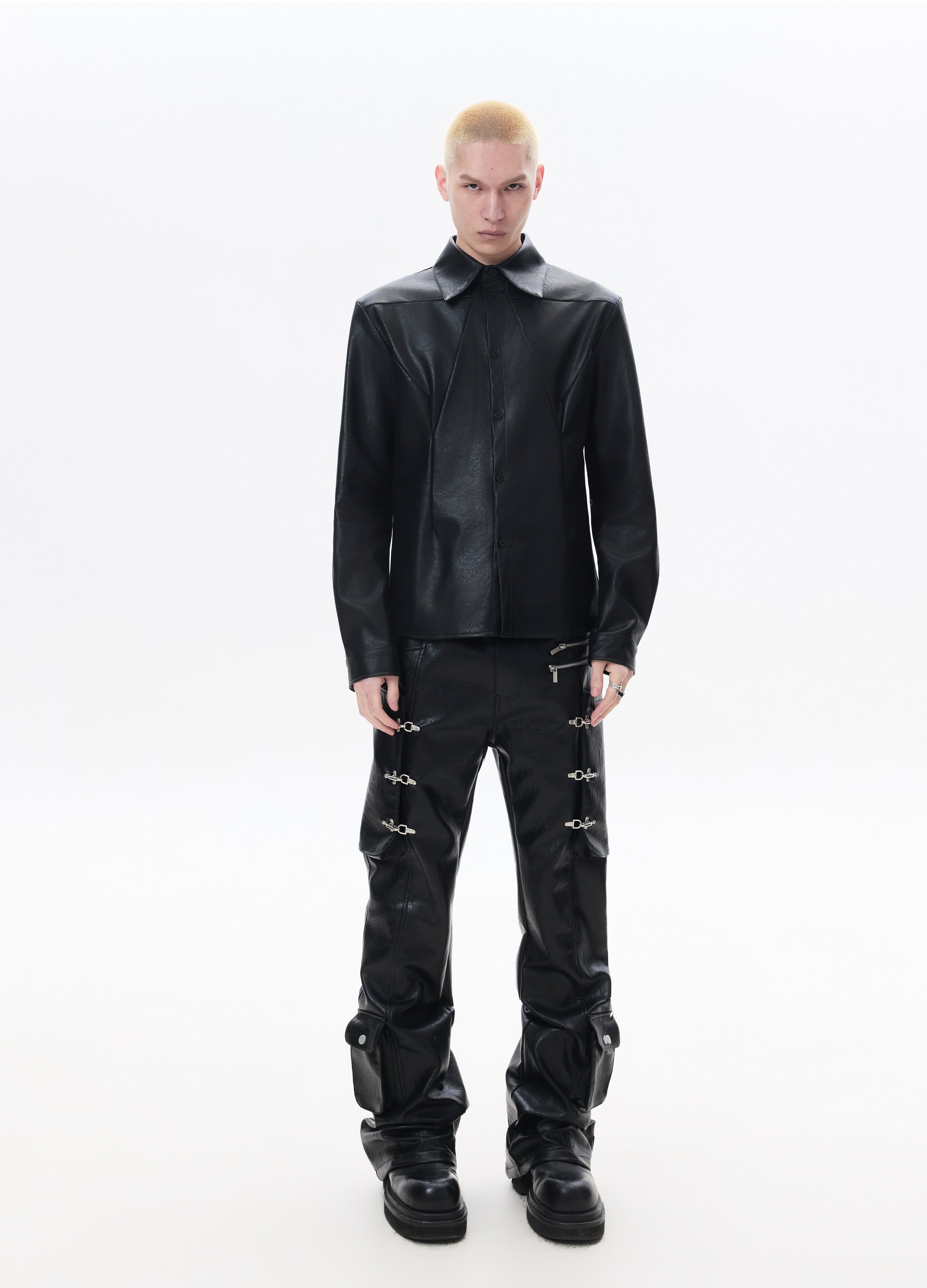 26SS DECONSTRUCTED WAISTED SHIRT