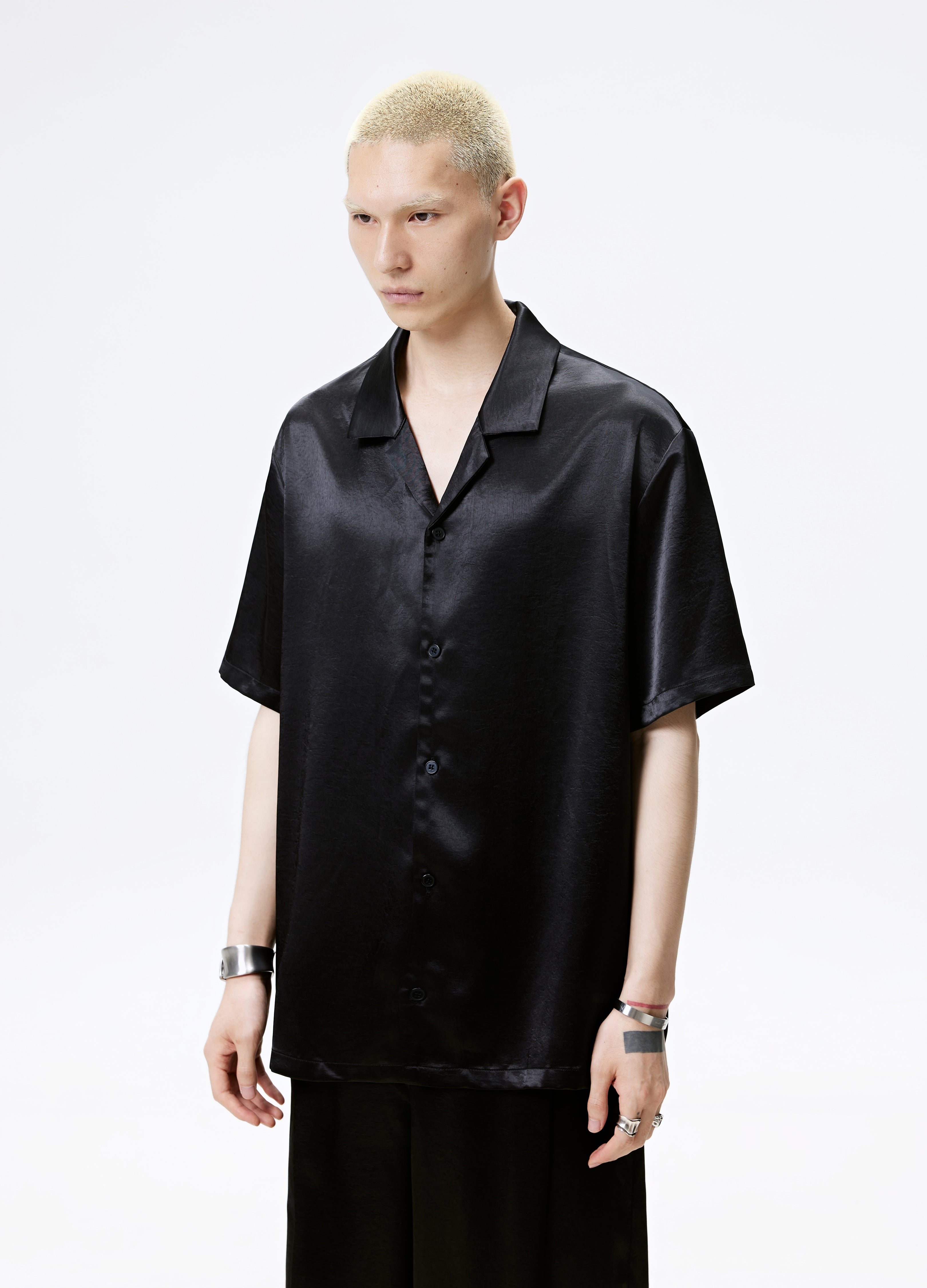 25SS SATIN CUBA LOUNGE SHIRT