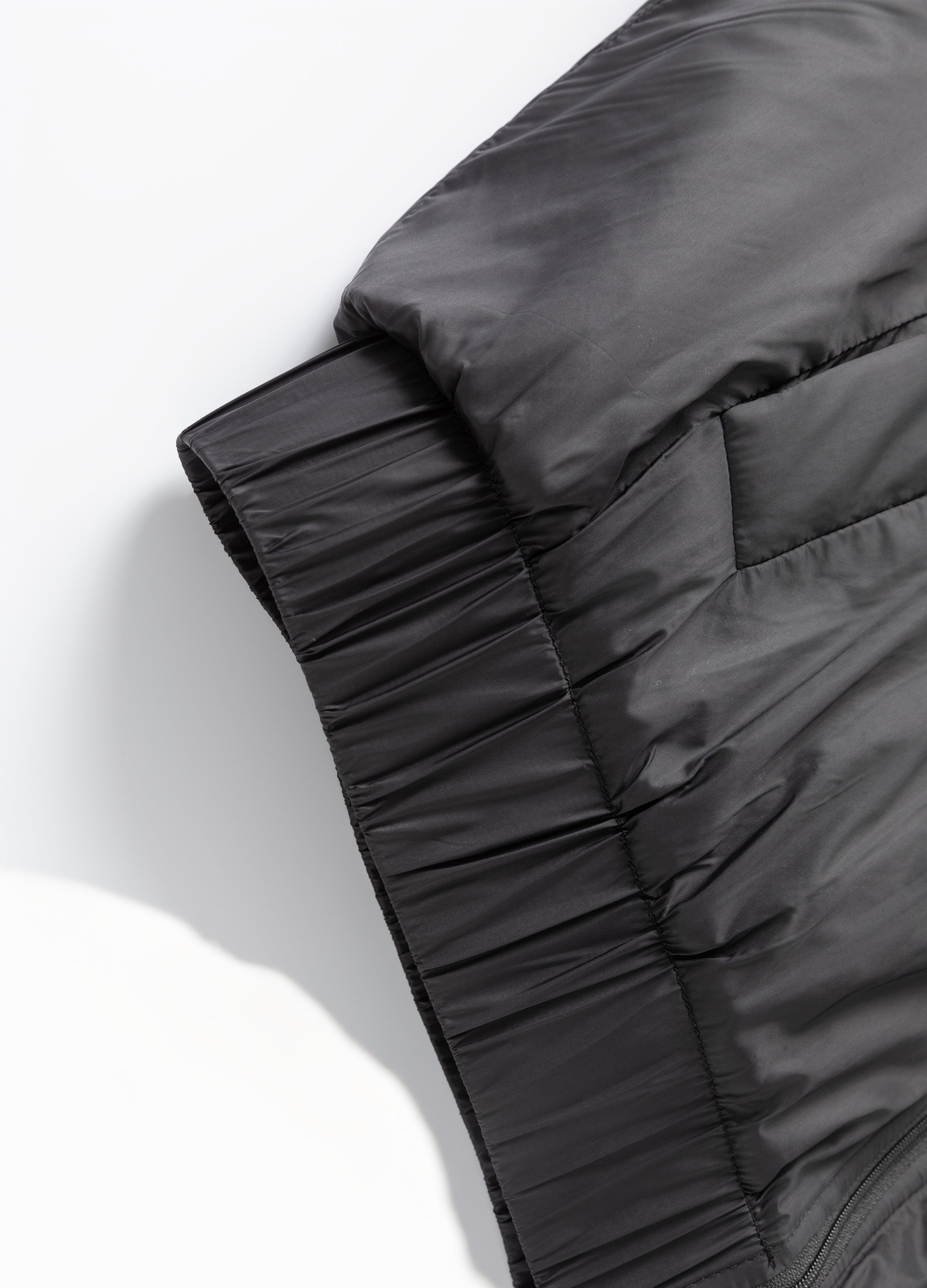 25FW FUR HOODED PUFFER JACKET