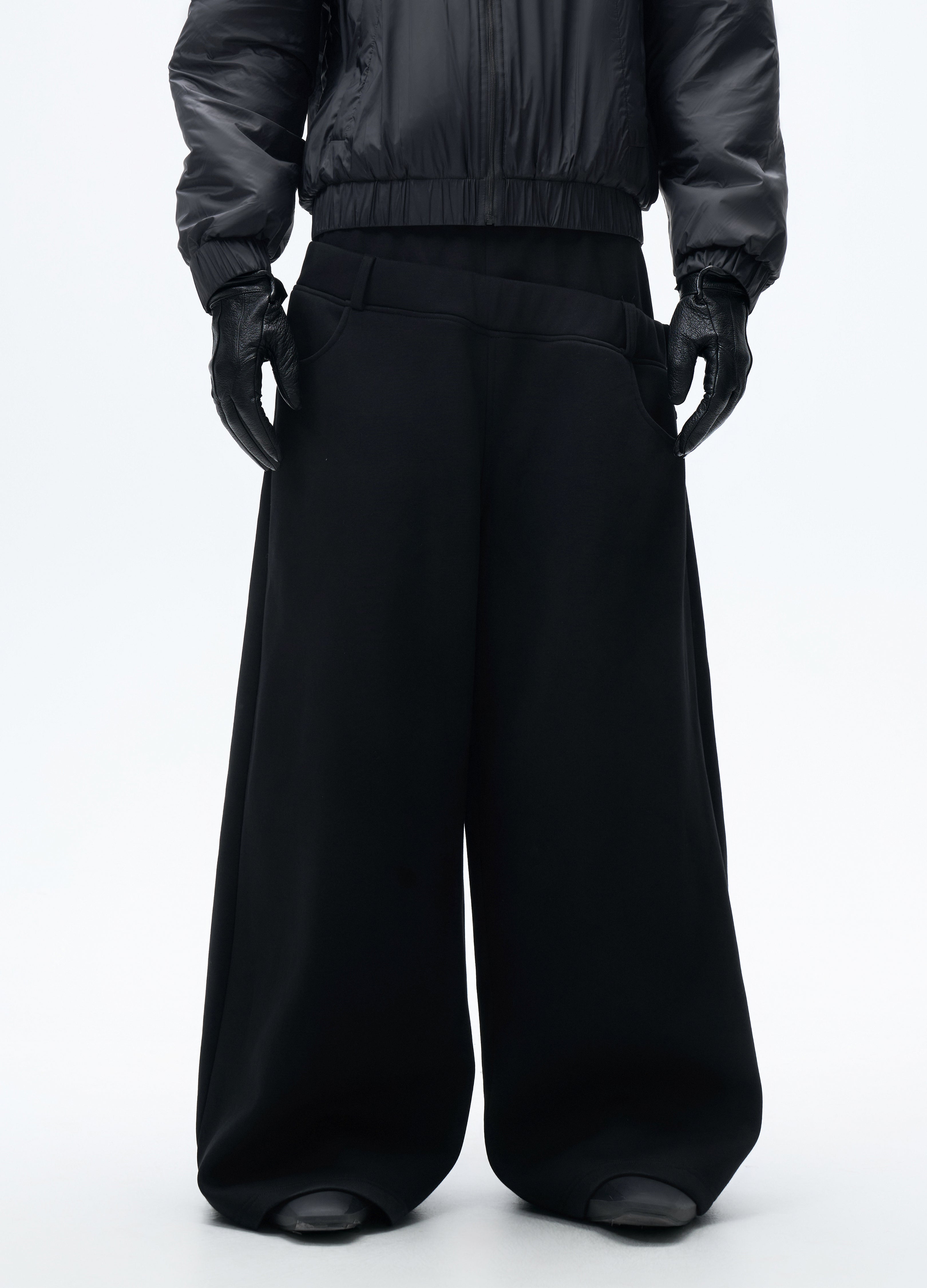 25FW DUAL-WAIST PANEL SWEATPANTS