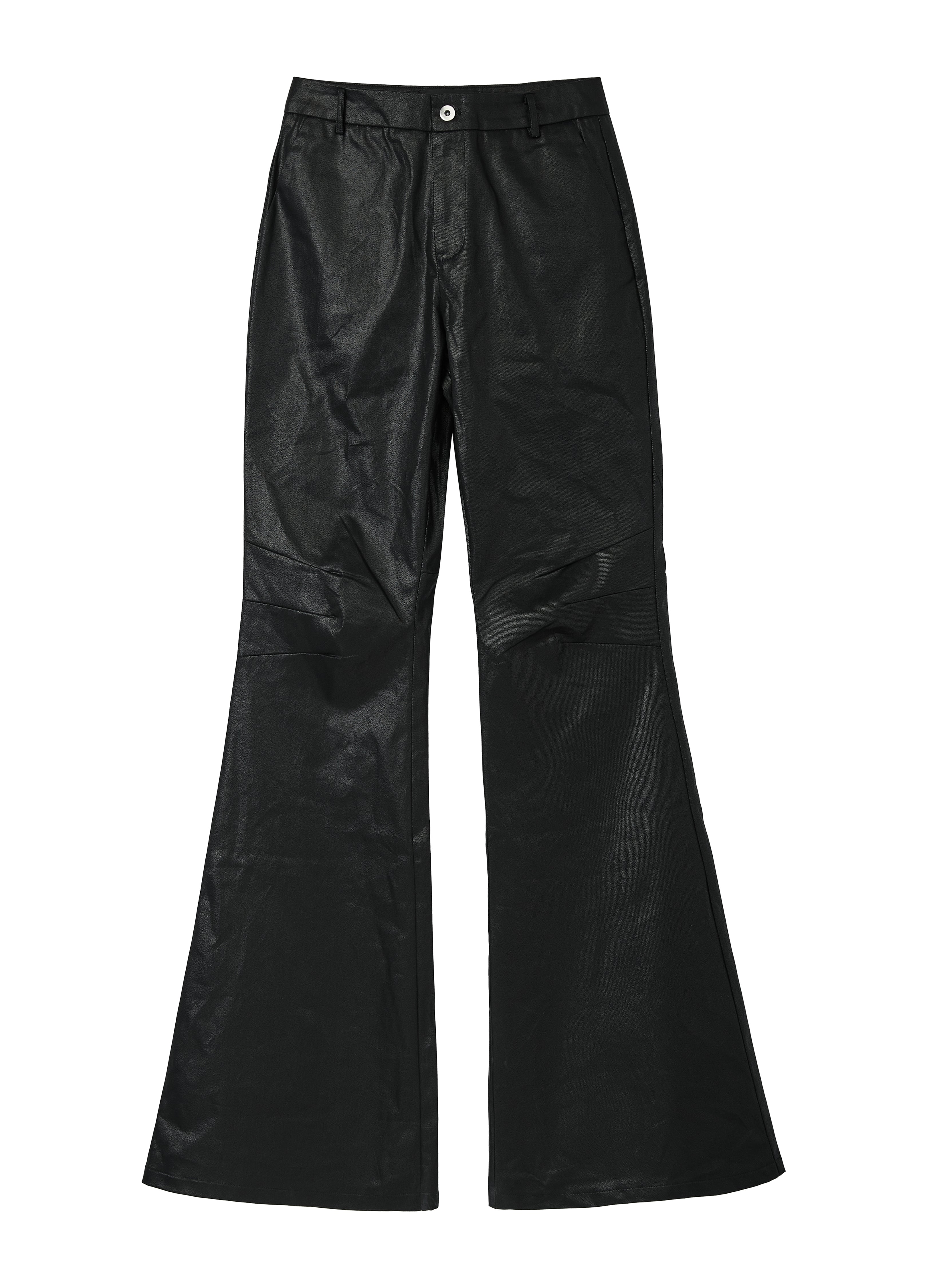 25SS DARK WAXED DECONSTRUCT PANTS