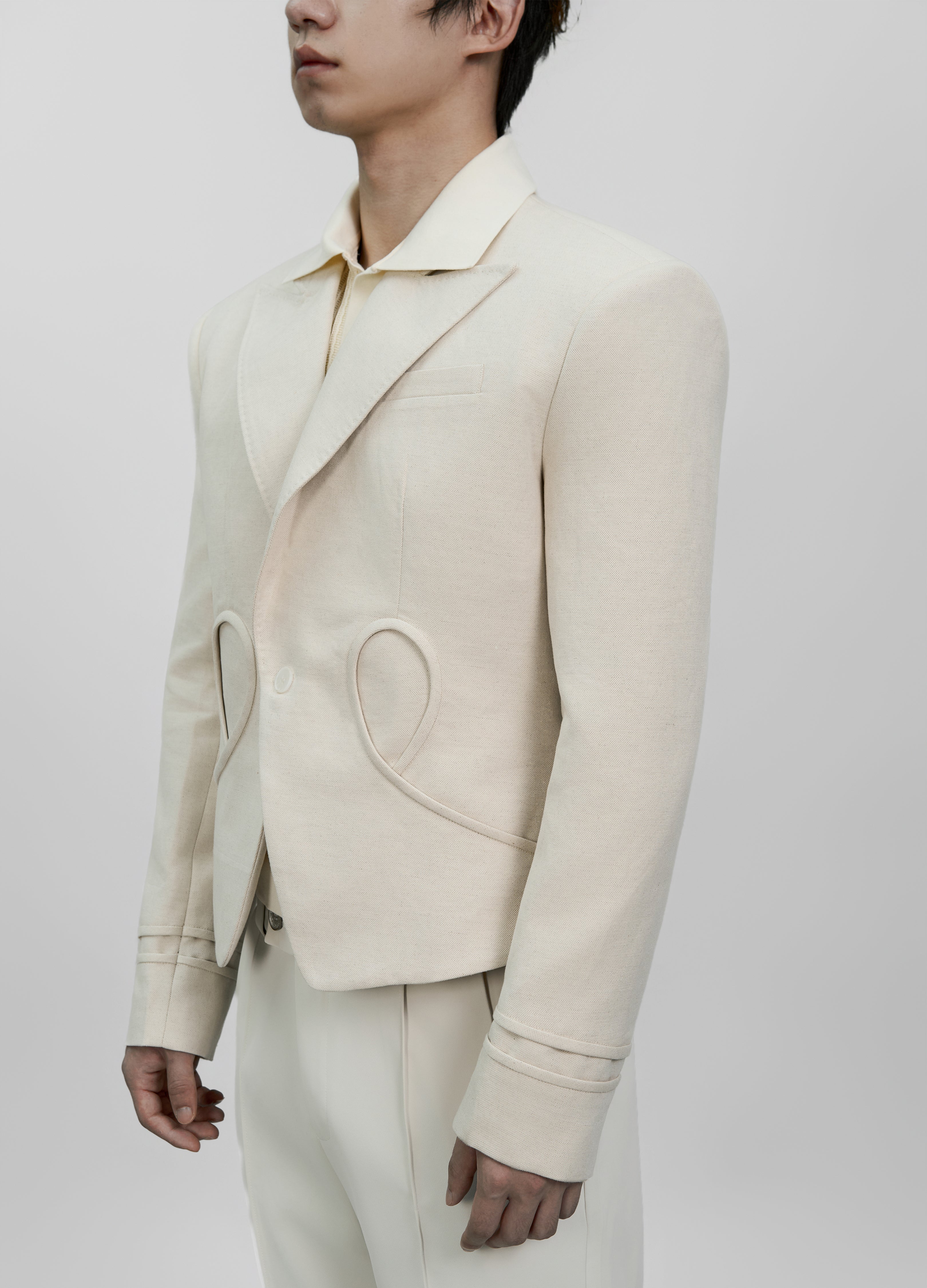 VAMPIRE LINEN WOOL BLAZER