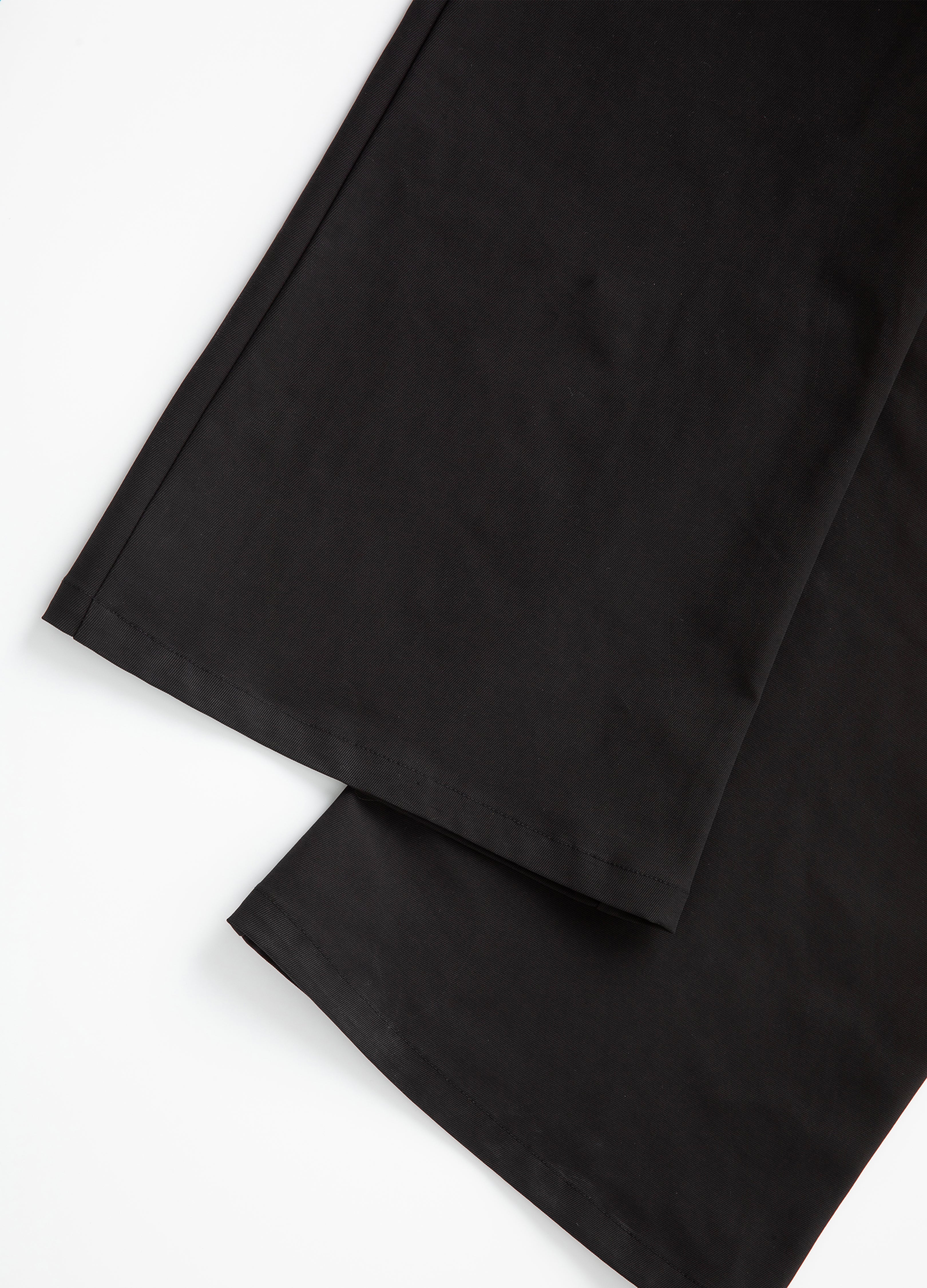 25SS BLACK BASELINE FLARE PANTS