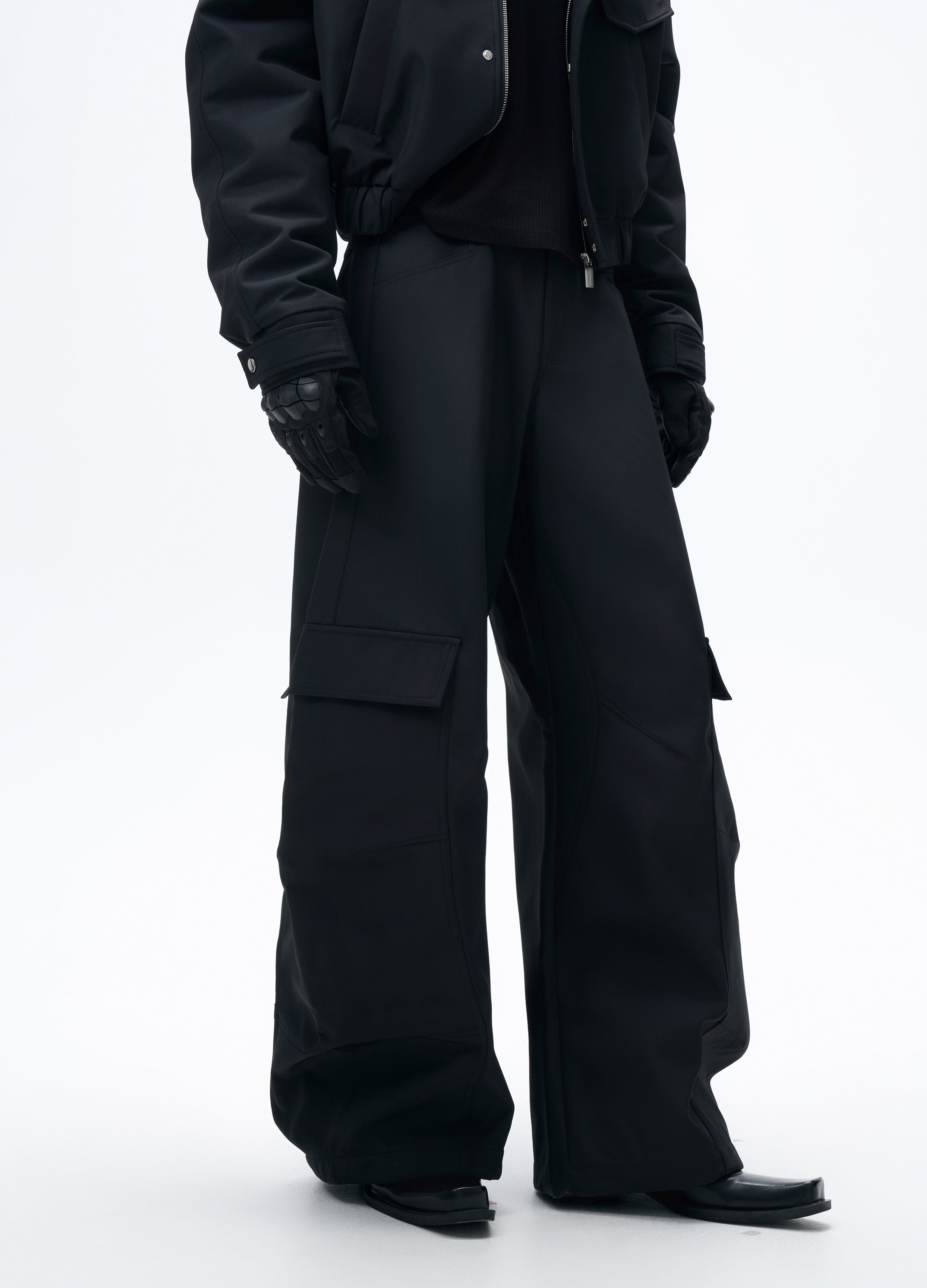 25FW BANANA CUT WIDE TROUSERS