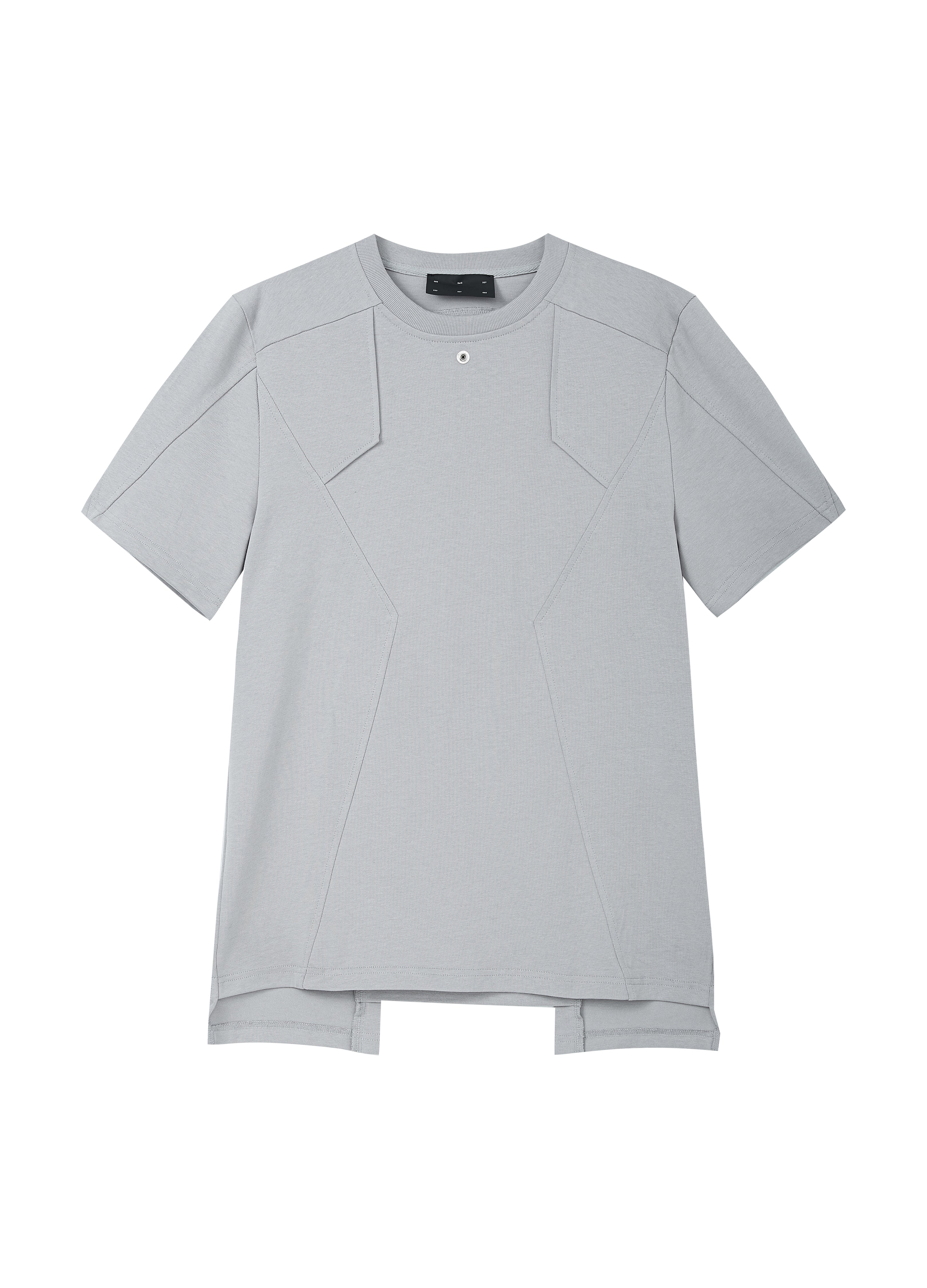 25SS MONO STRUCTURE CUT TEE