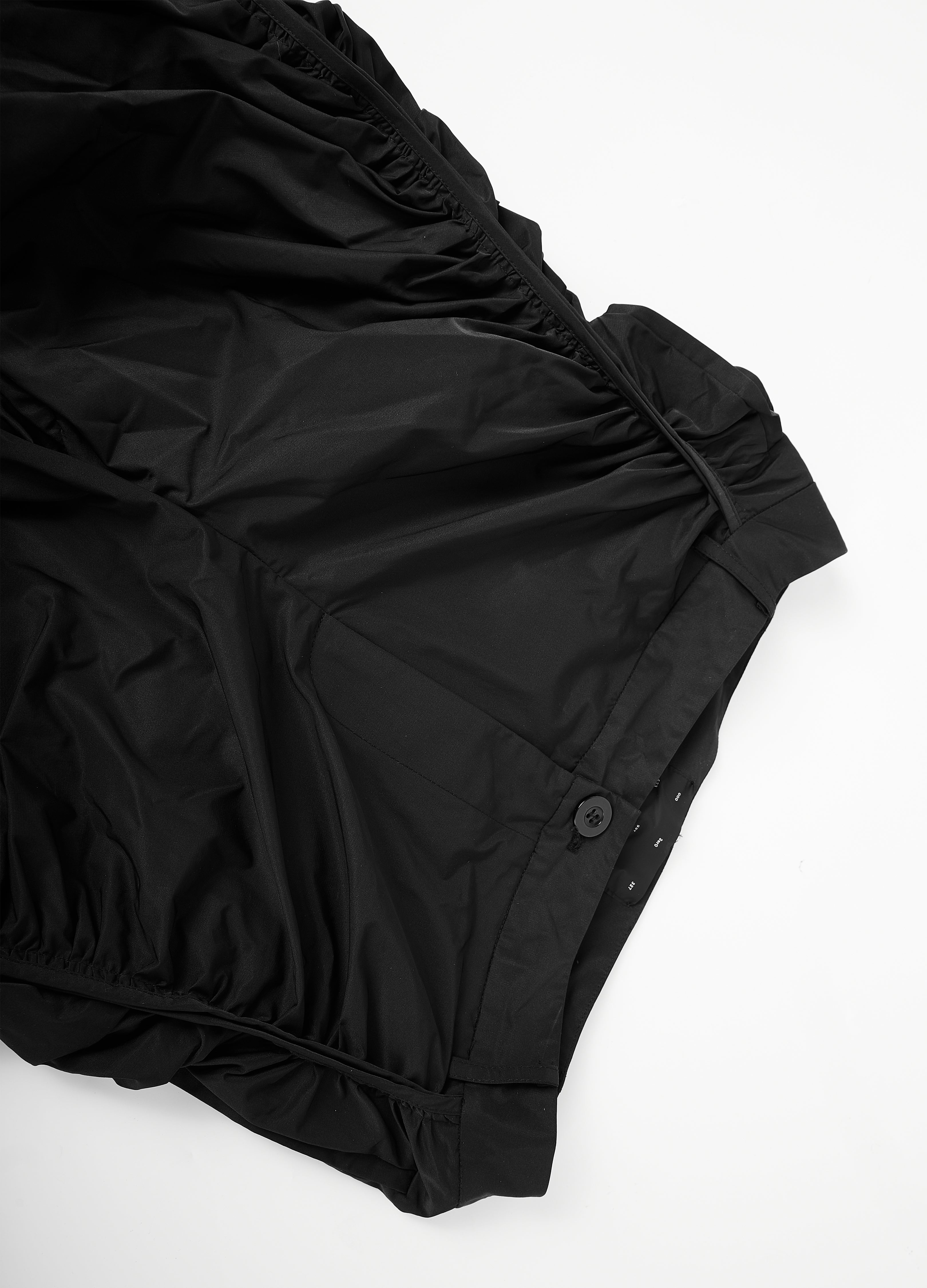 25SS WRINKLE SHELL TECH DARK TROUSERS