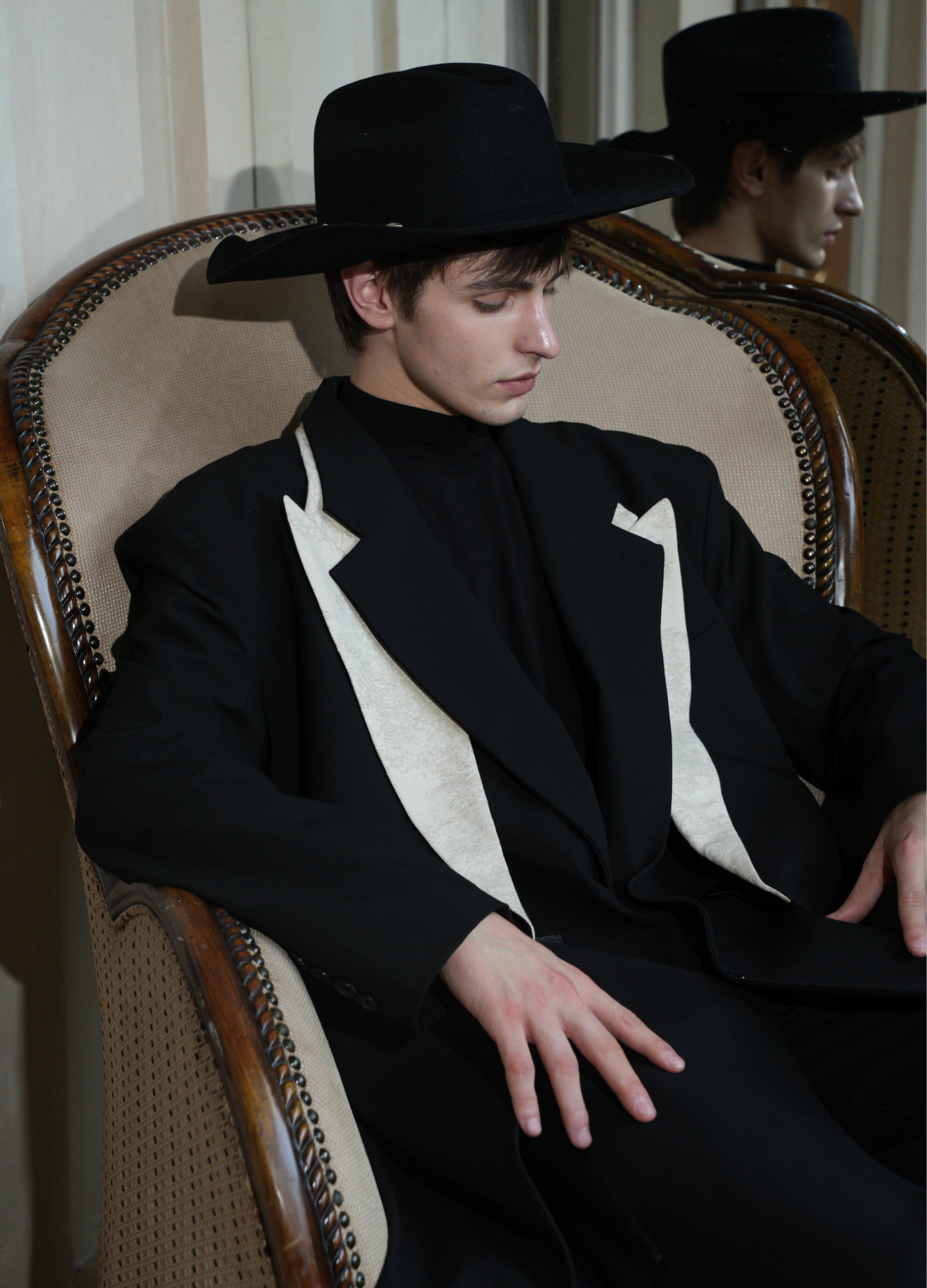 NIGHT CROWN DOUBLE-LAYER COAT